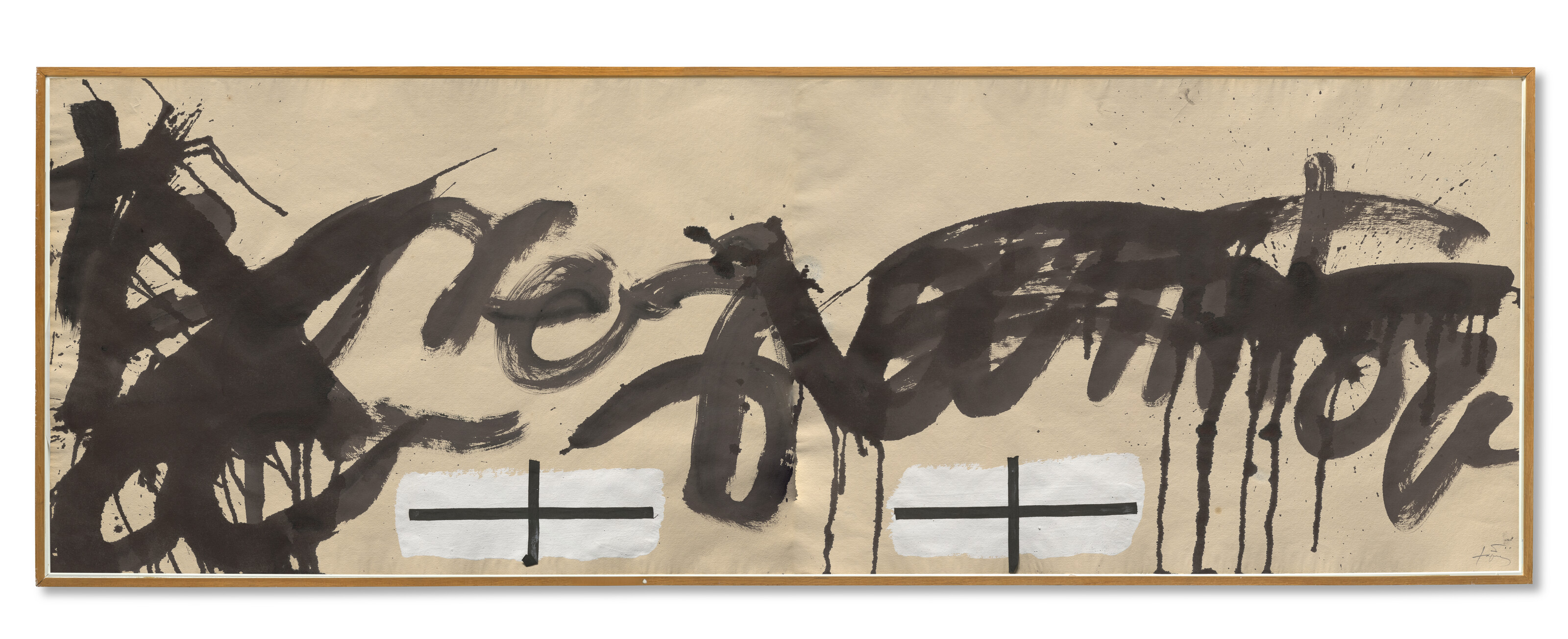 Antoni Tàpies — Таинственный знак маррона, изображение 2