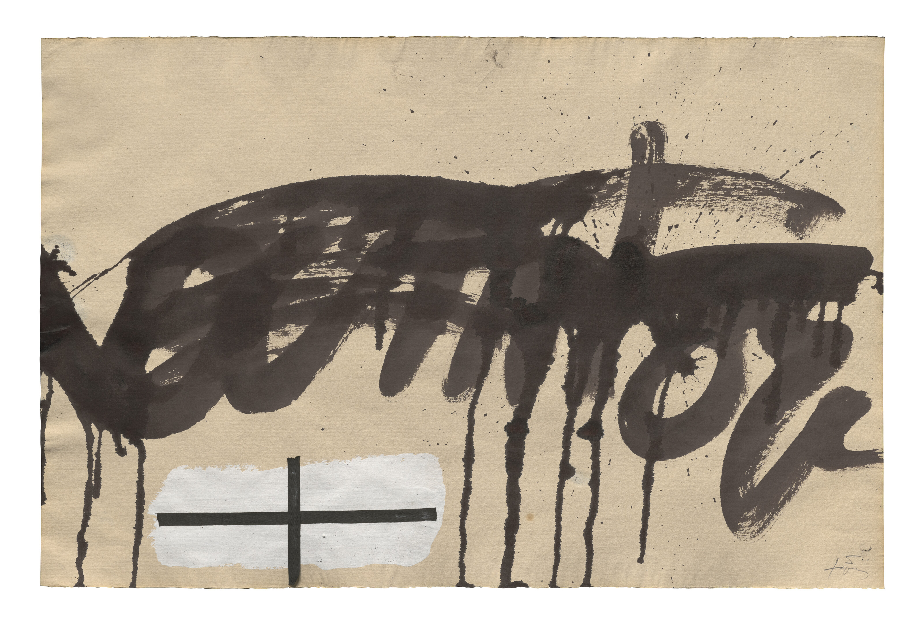 Antoni Tàpies — Таинственный знак маррона, изображение 4
