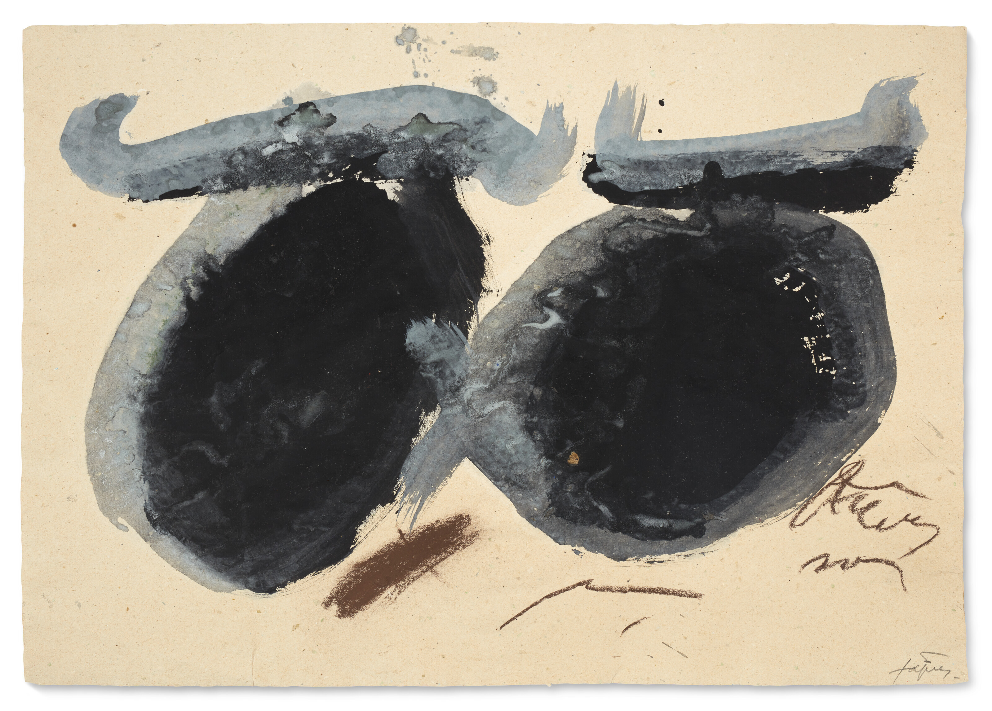 Antoni Tàpies — Темные люнеты, изображение 2
