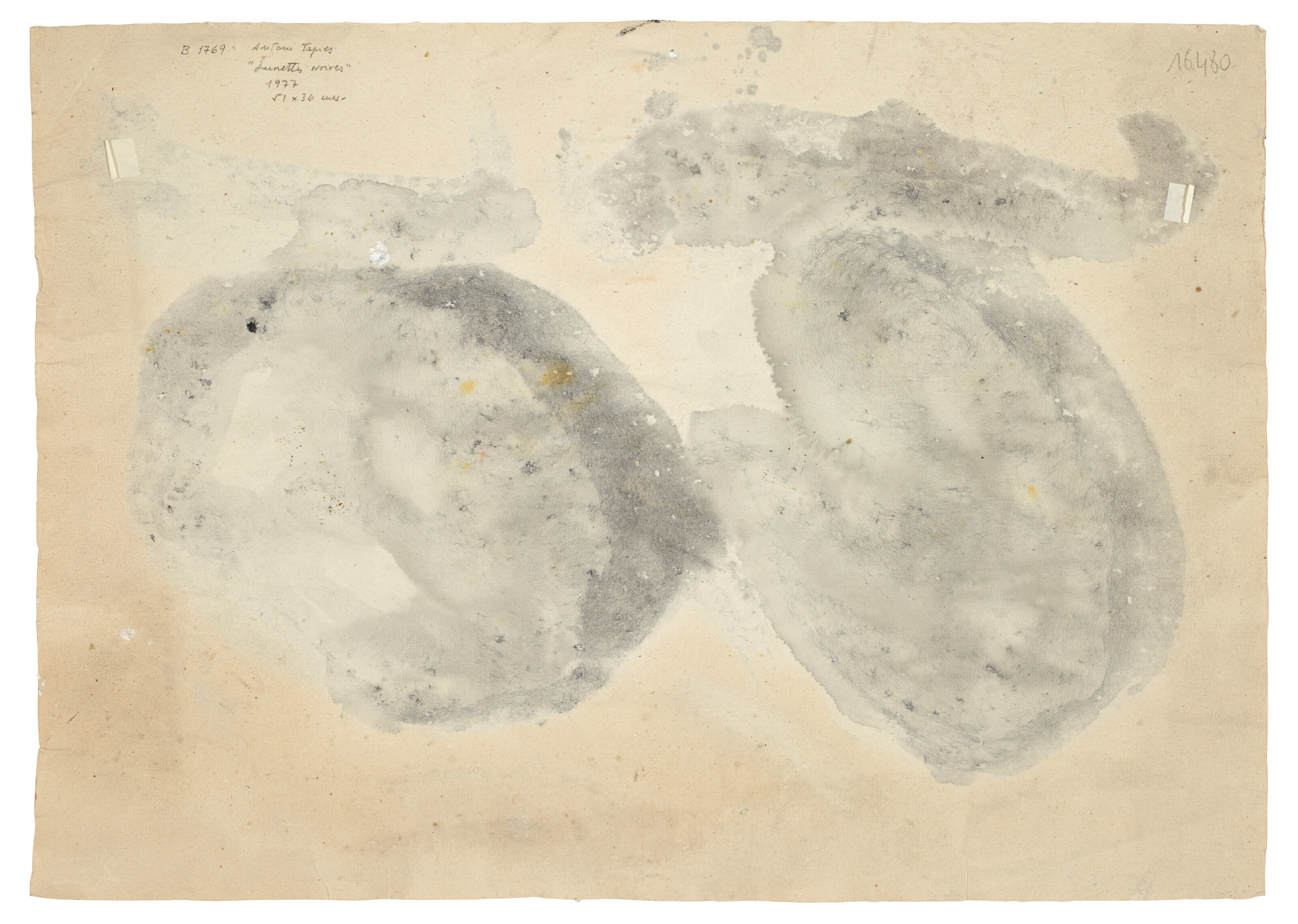 Antoni Tàpies — Темные люнеты, изображение 3