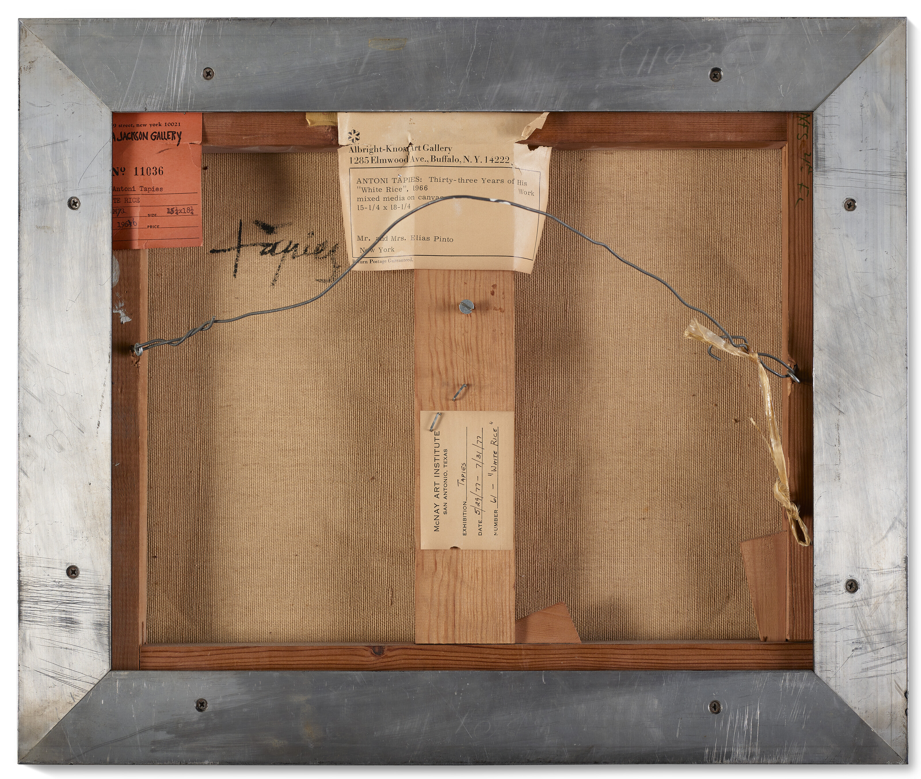 Antoni Tàpies — Блан о риз, изображение 2
