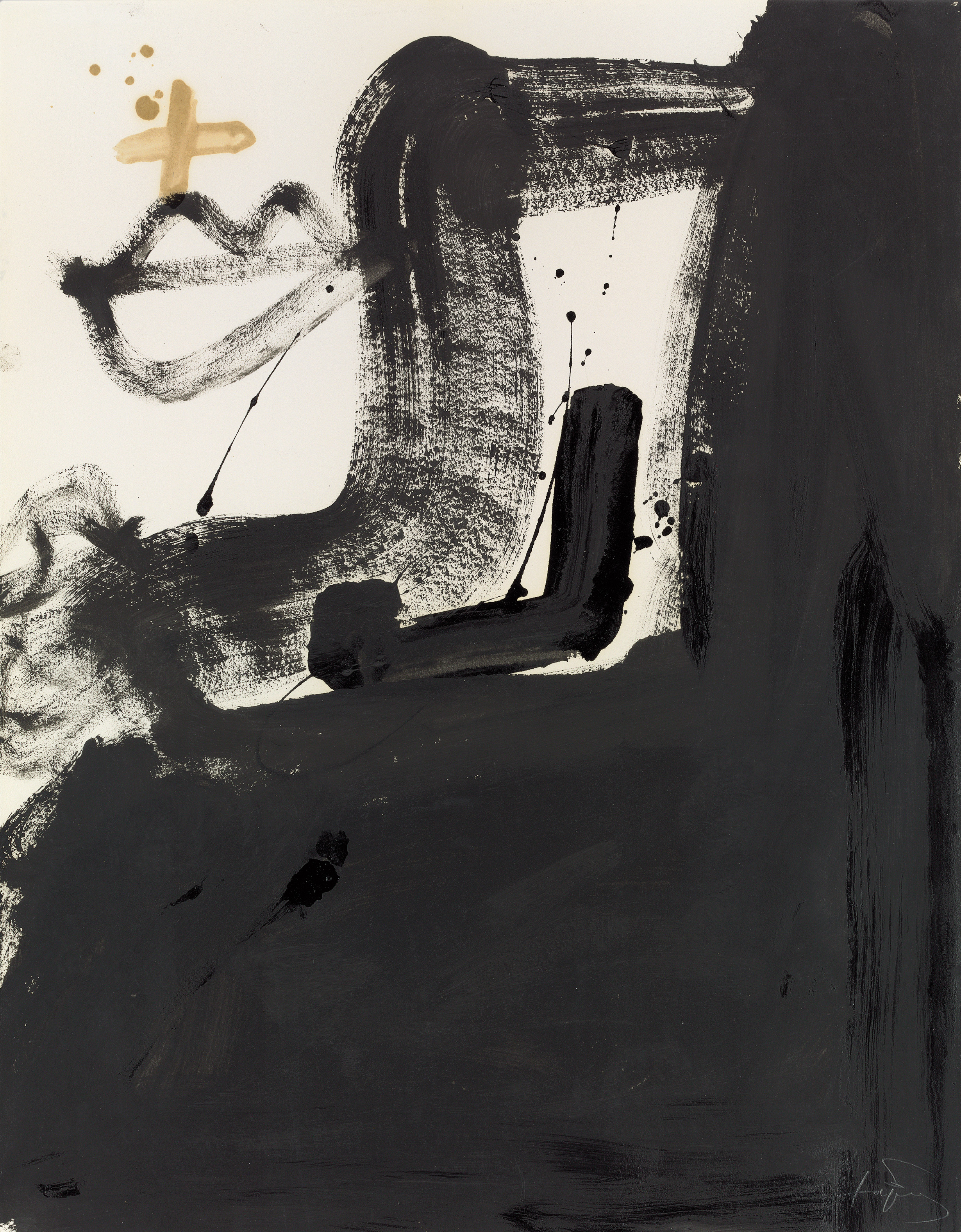 Antoni Tàpies — Буш и Круа (Рот и крест)