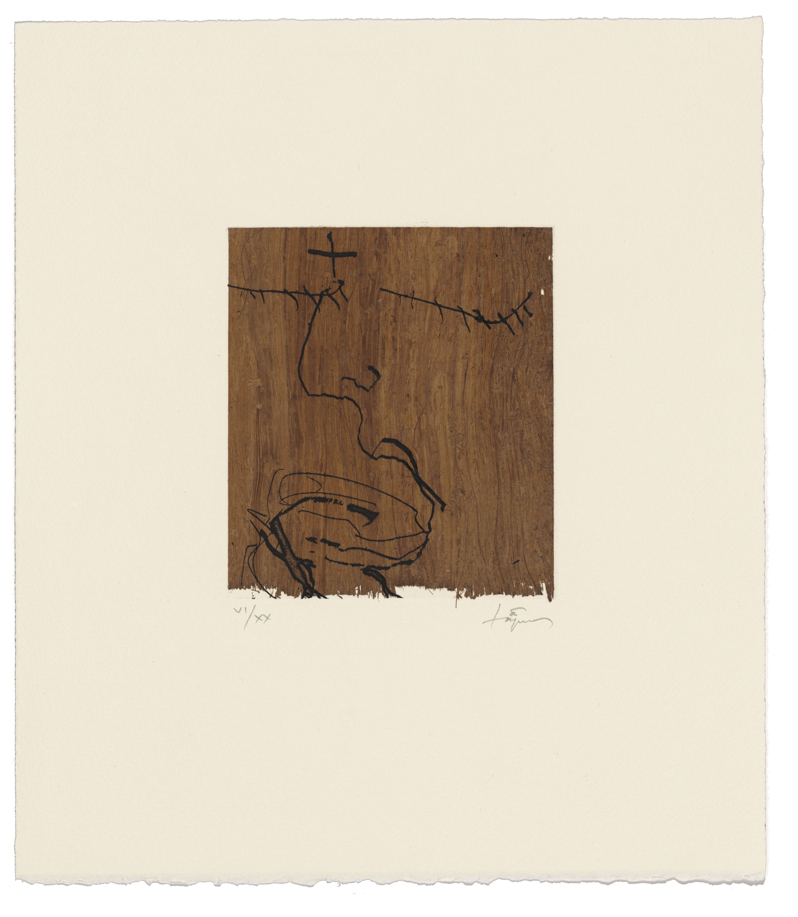 Antoni Tàpies — Без названия, изображение 2