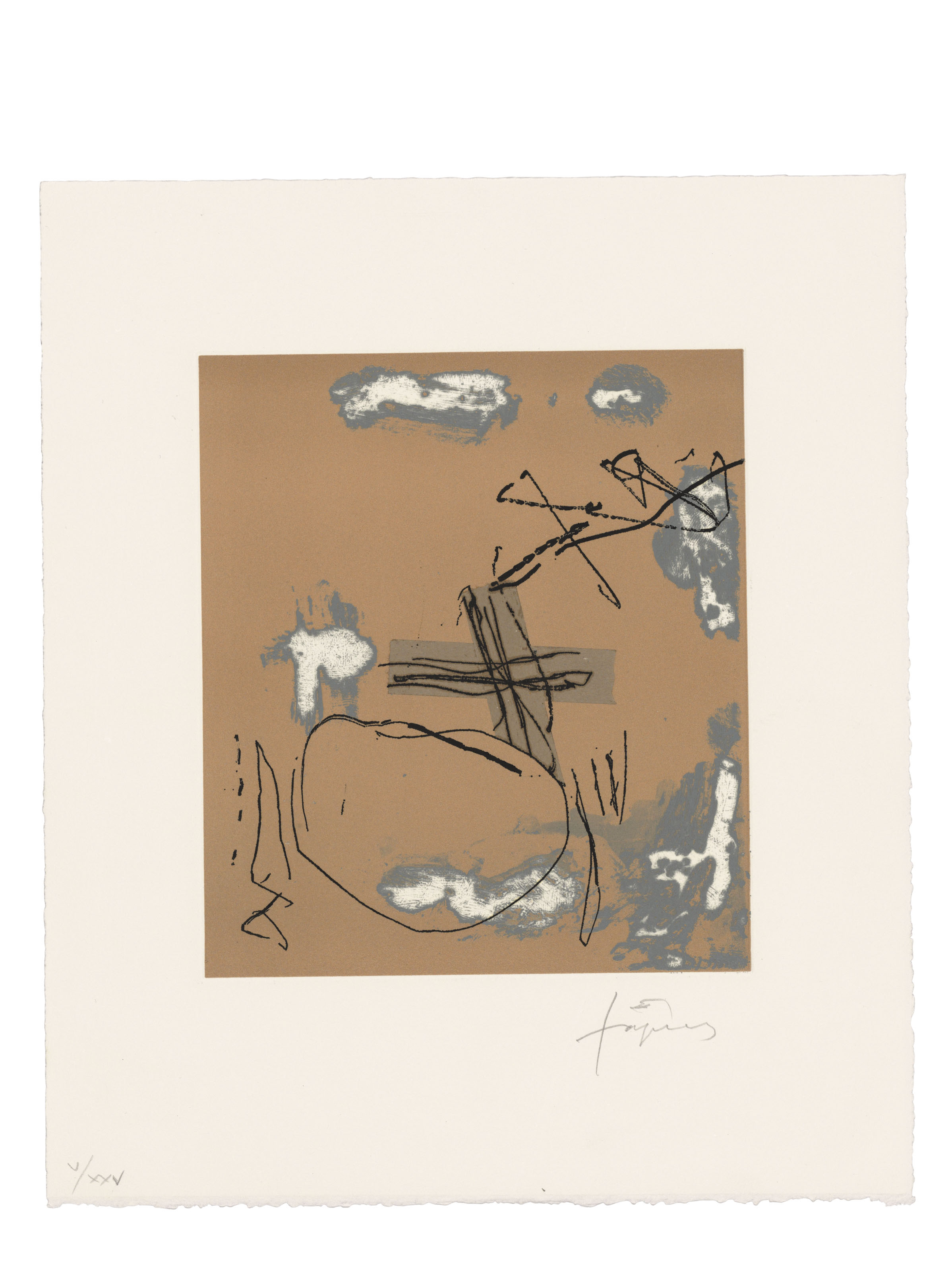 Antoni Tàpies — Без названия, изображение 3