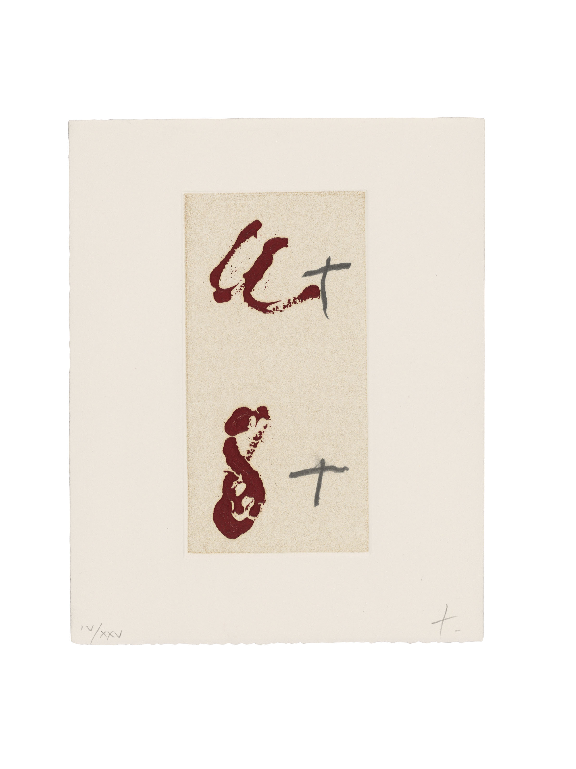 Antoni Tàpies — Без названия, изображение 5