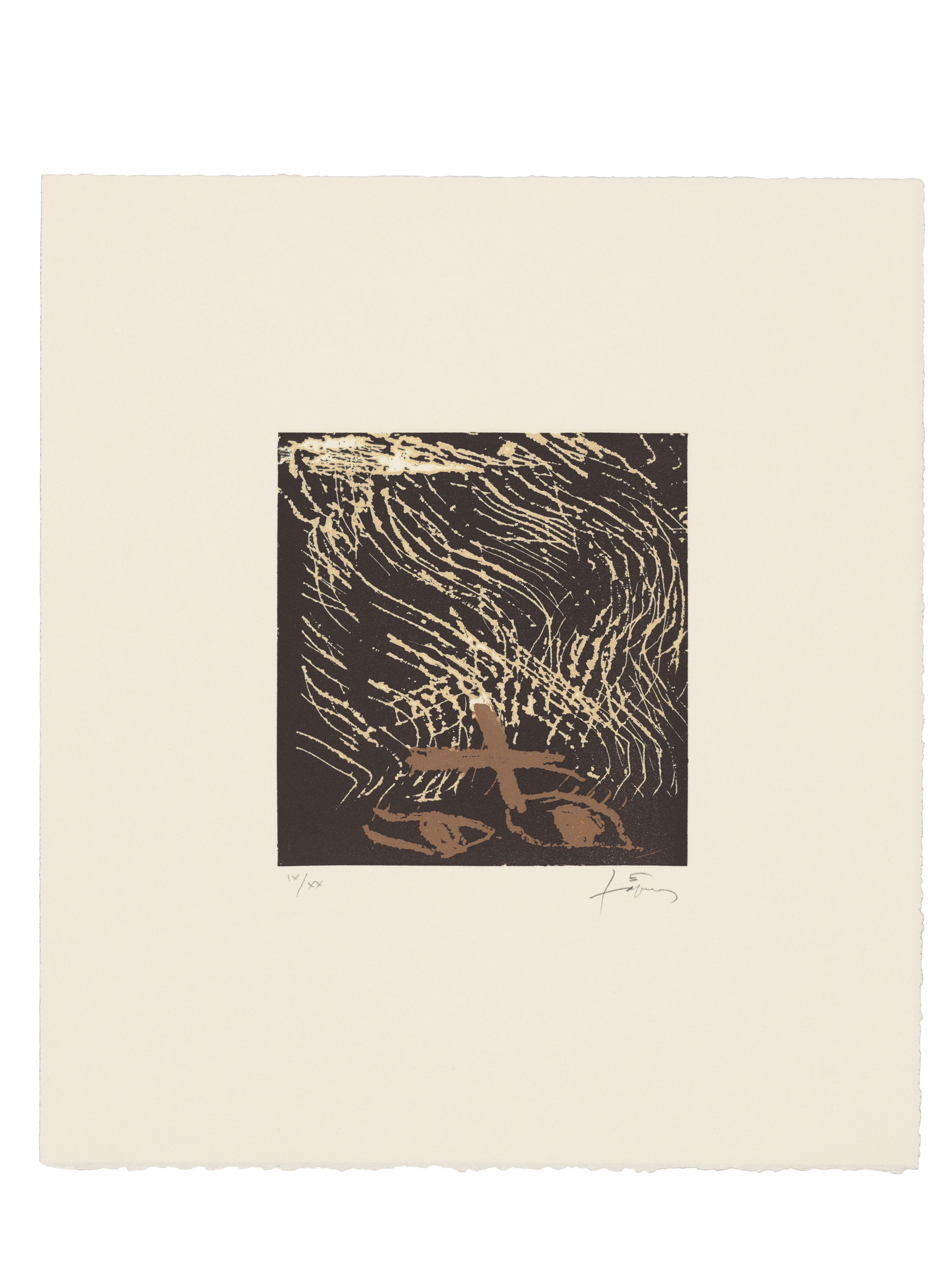 Antoni Tàpies — Без названия, изображение 8