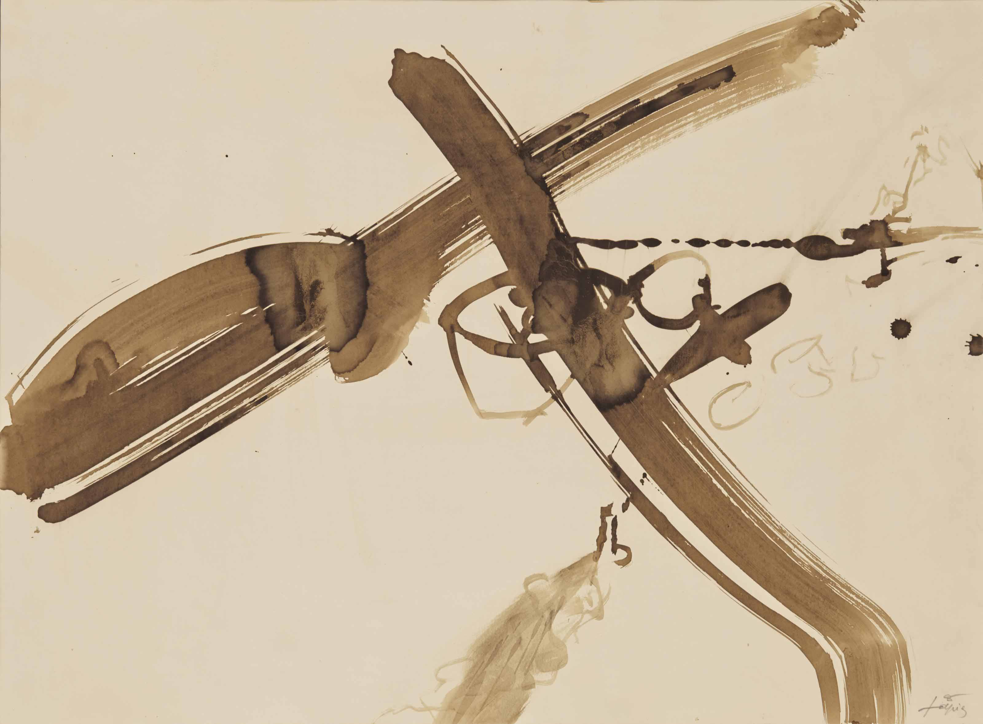 Antoni Tàpies — Хранитель диадем № X, изображение 2