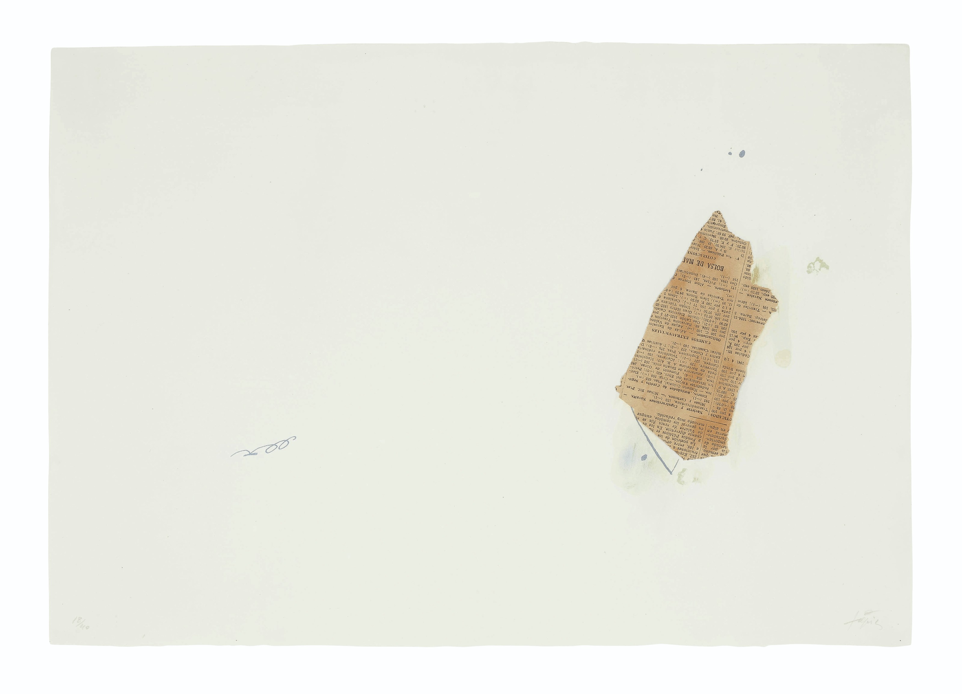 Antoni Tàpies — Эль-па-а-ла-барка : десять тарелок, изображение 7