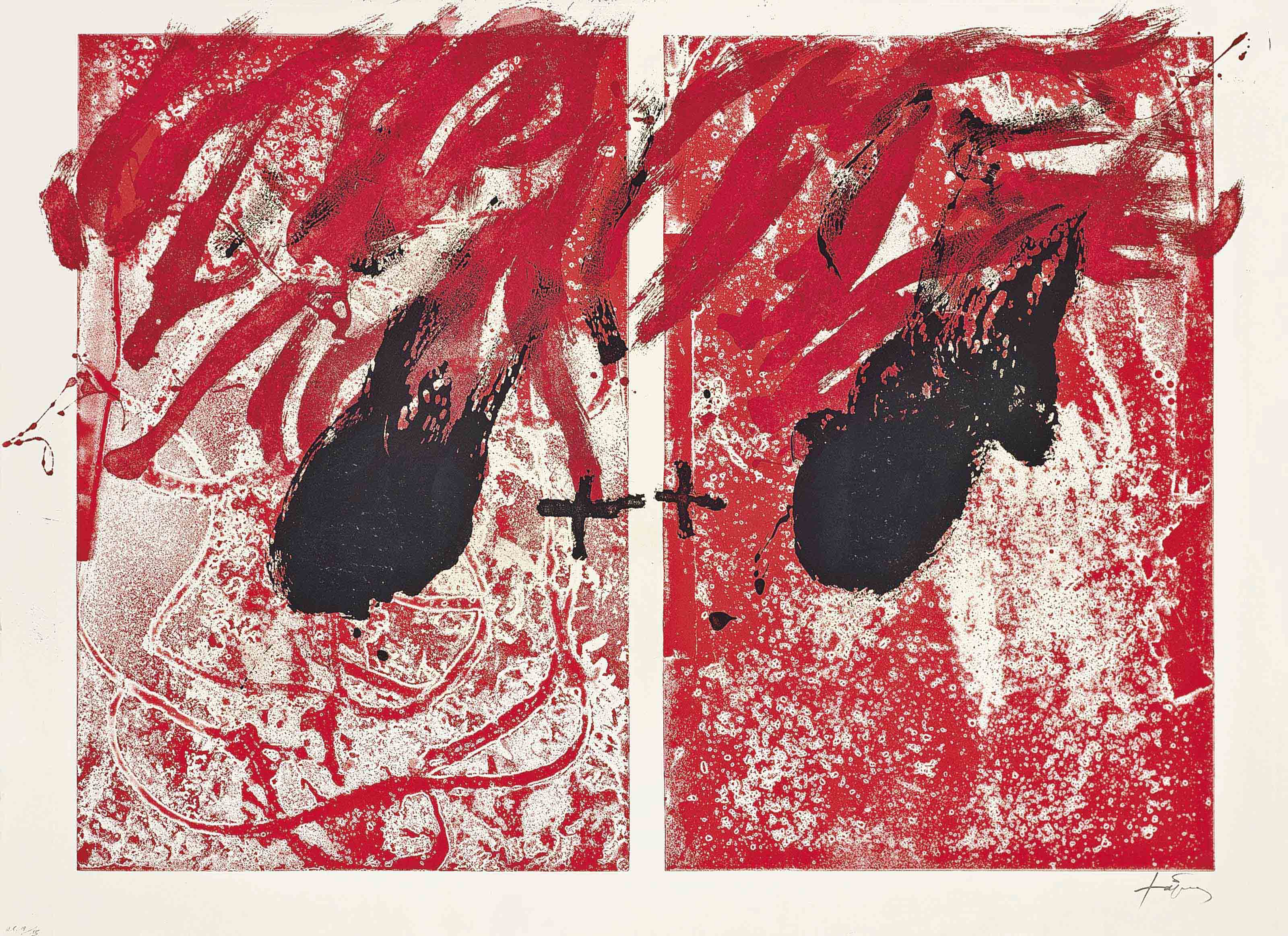 Antoni Tàpies — Feu II (Гальфетти 786)