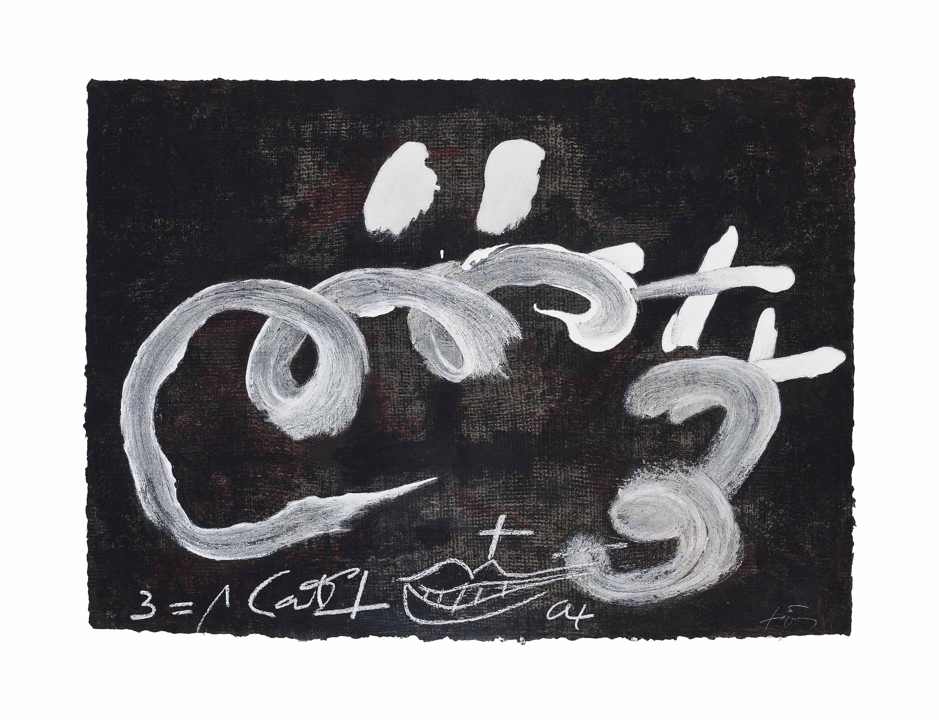 Antoni Tàpies — Эспираль Бланка