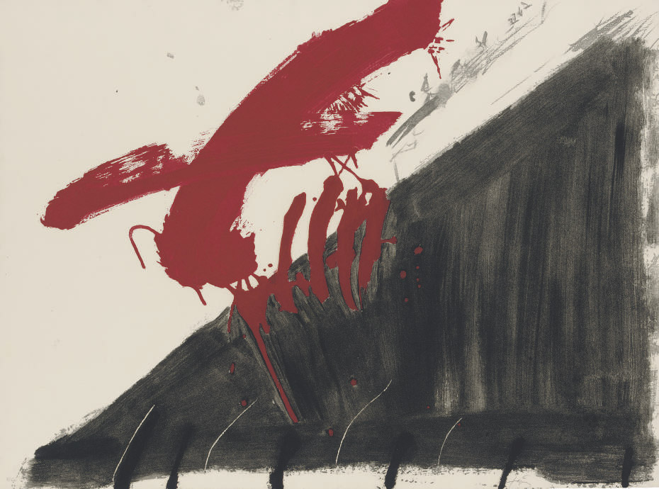Antoni Tàpies — Четверостишие из Негре-и-Ройга (Гальфетти, 617)