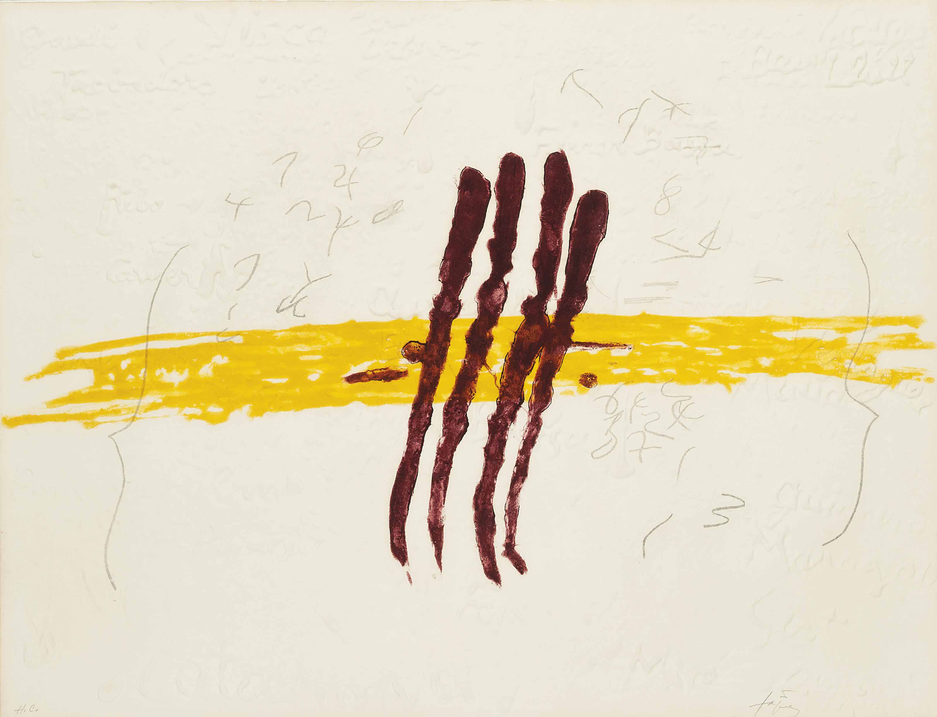 Antoni Tàpies — Четвертый день пения