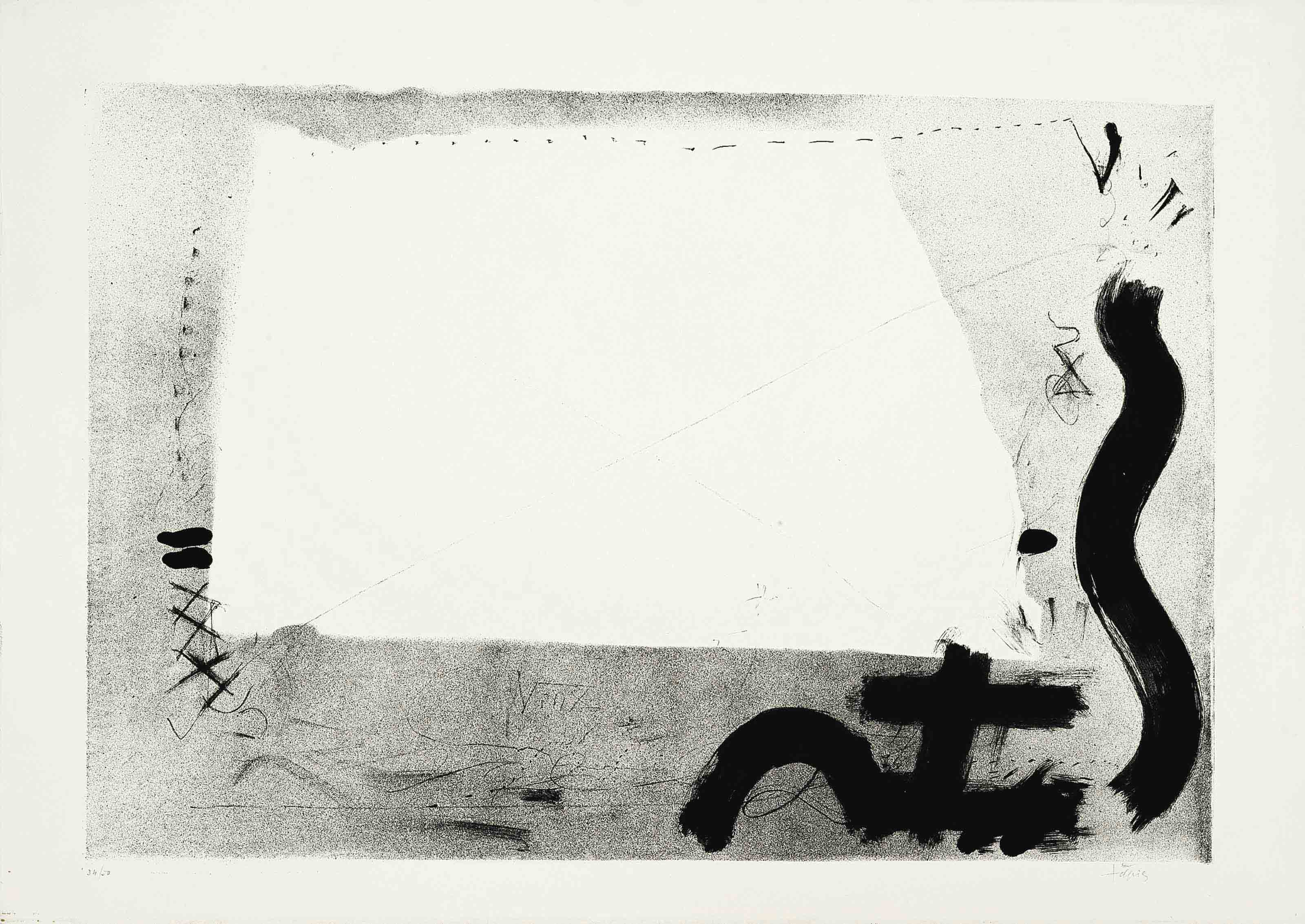 Antoni Tàpies — Без названия (Гальфетти 23 и 24)