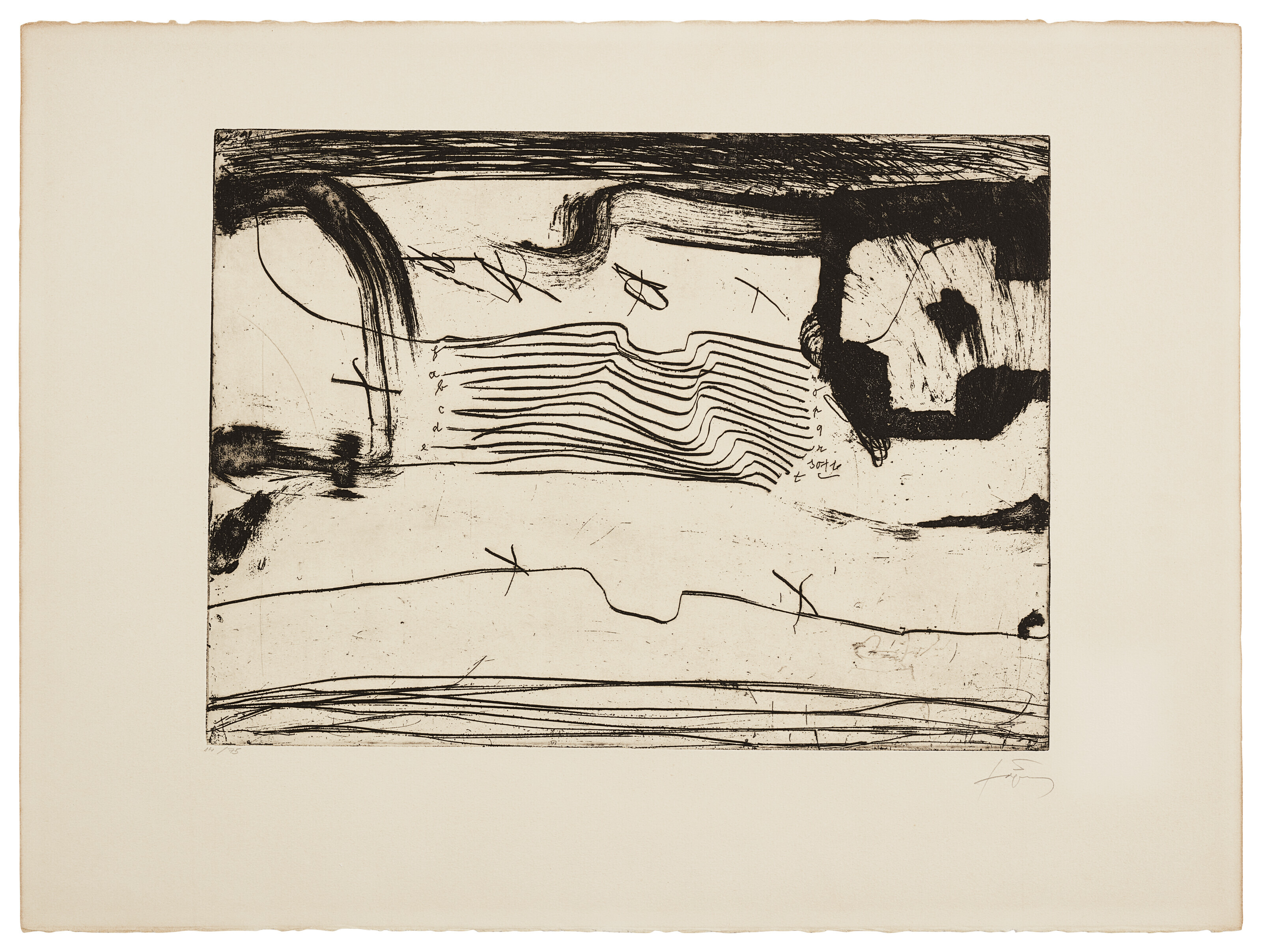 Antoni Tàpies — Алфавит, изображение 3