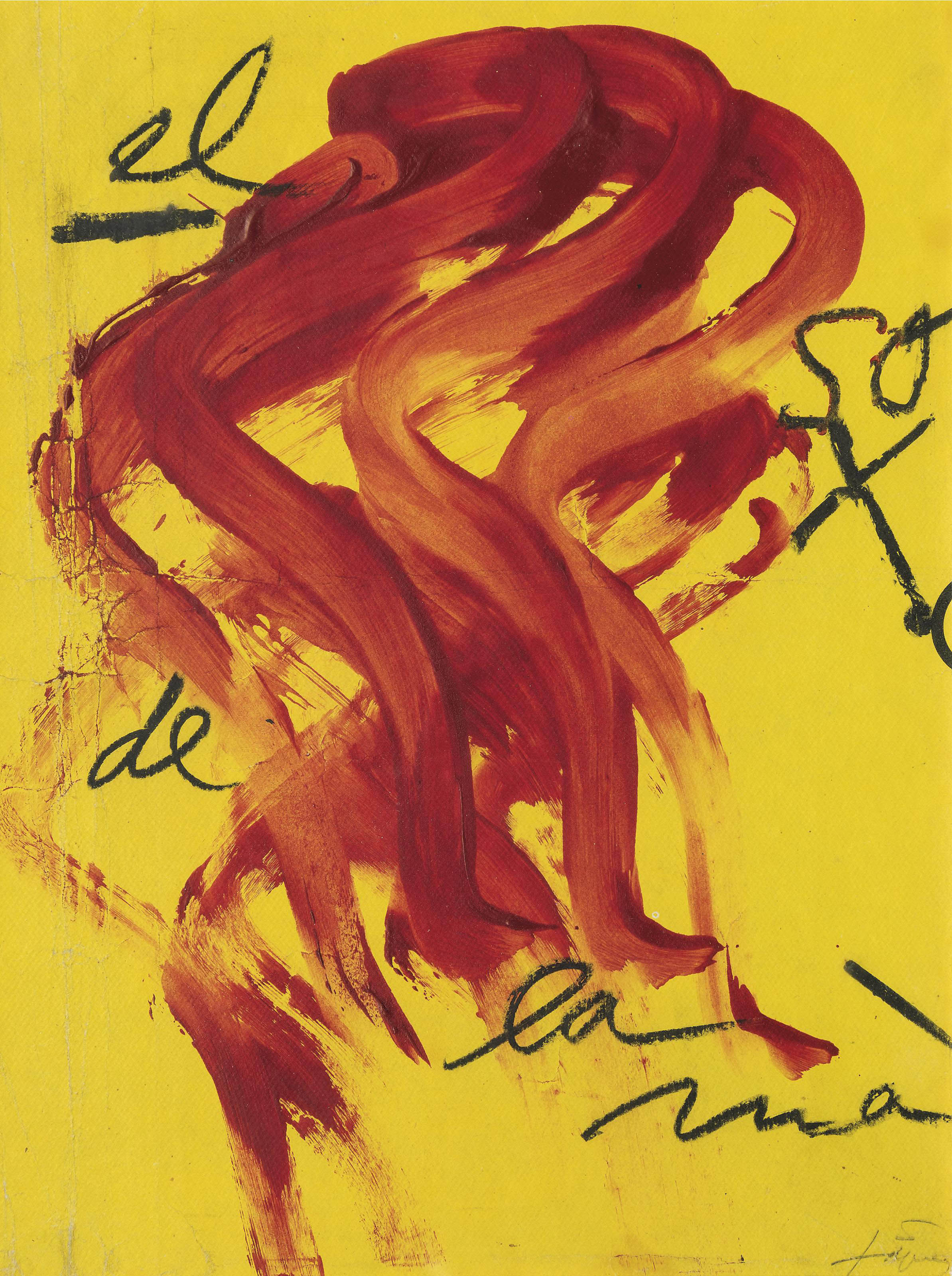 Antoni Tàpies — Звук, издаваемый рукой