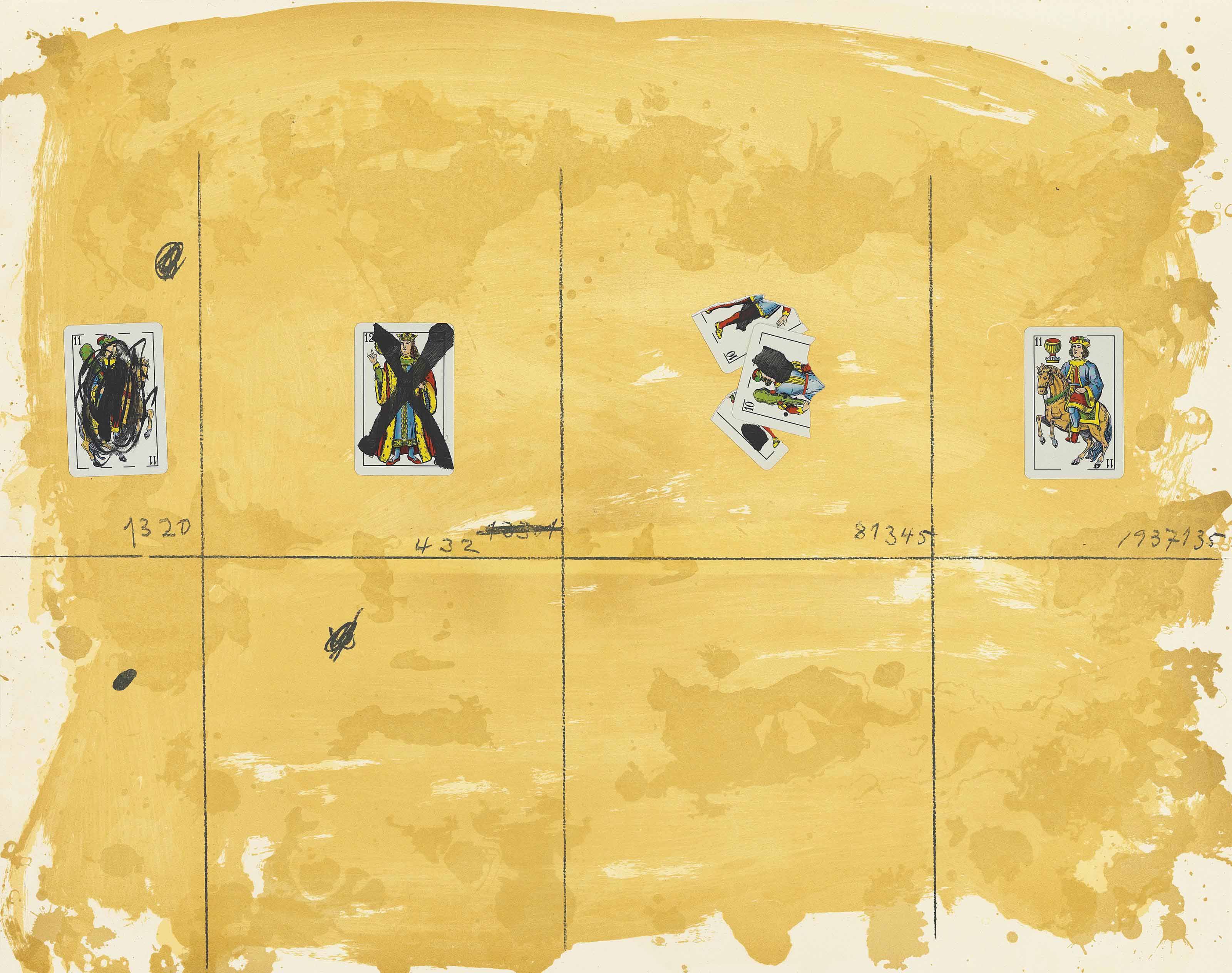 Antoni Tàpies — Карты в честь Терезы