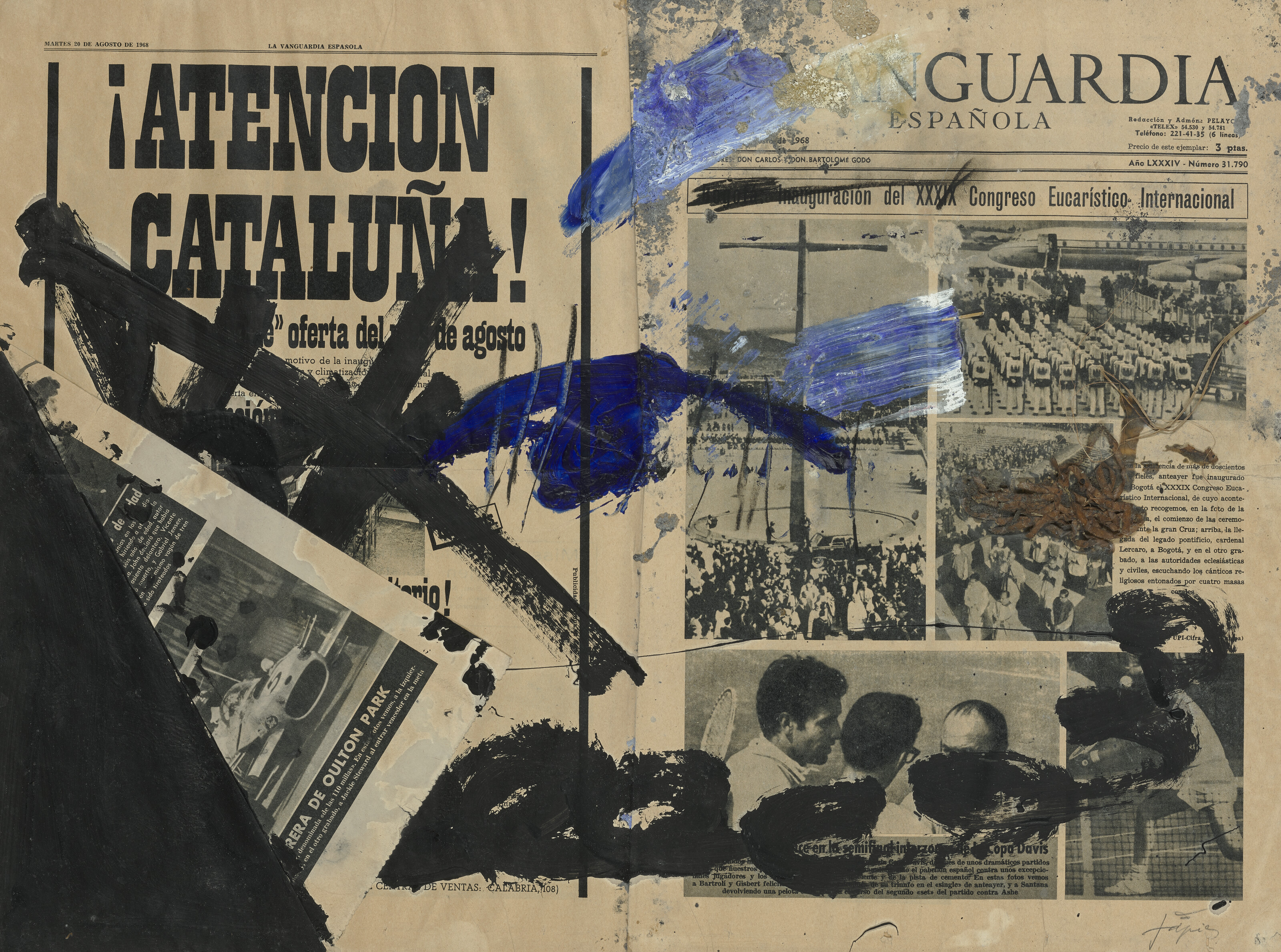 Antoni Tàpies — Наступление Каталонии