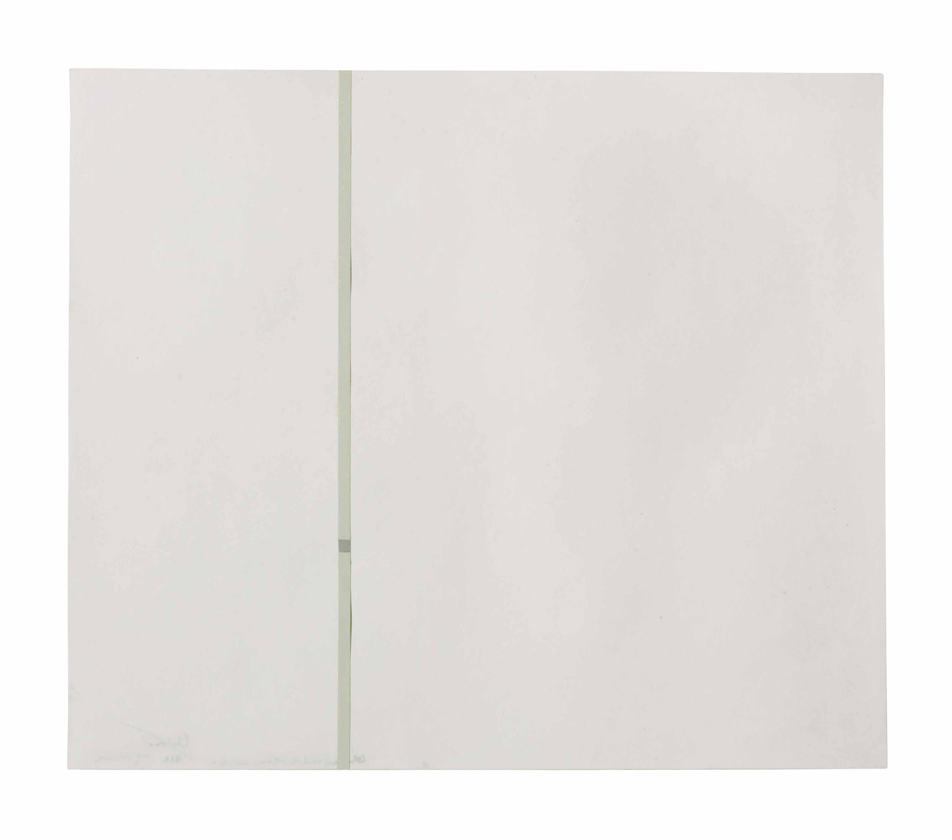Antonio Calderara — Attrazione Quadrata in Tensione Verticale (Квадратное притяжение при вертикальном растяжении)
