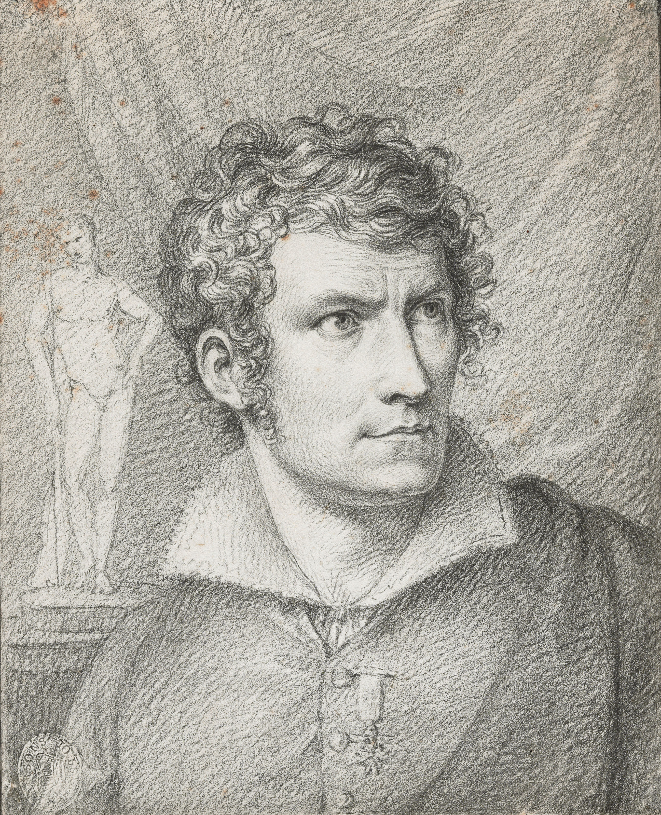 Antonio Canova — Портрет Антонио Кановы (i) и портрет Бертеля Торвальдсена (ii), изображение 2