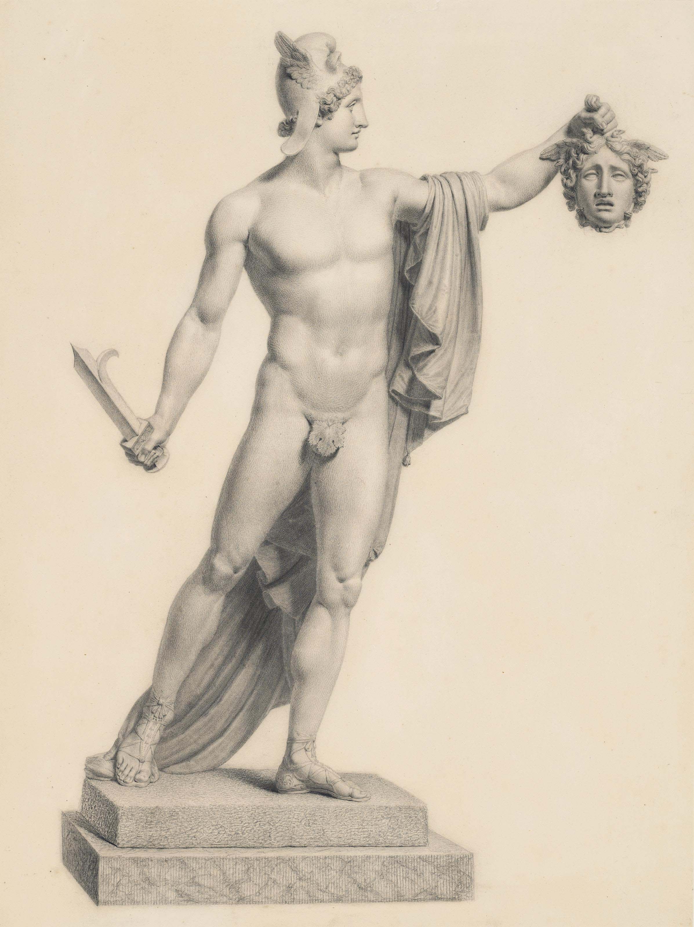 Antonio Canova — Персей, в честь статуи Антонио Кановы в музеях Ватикана