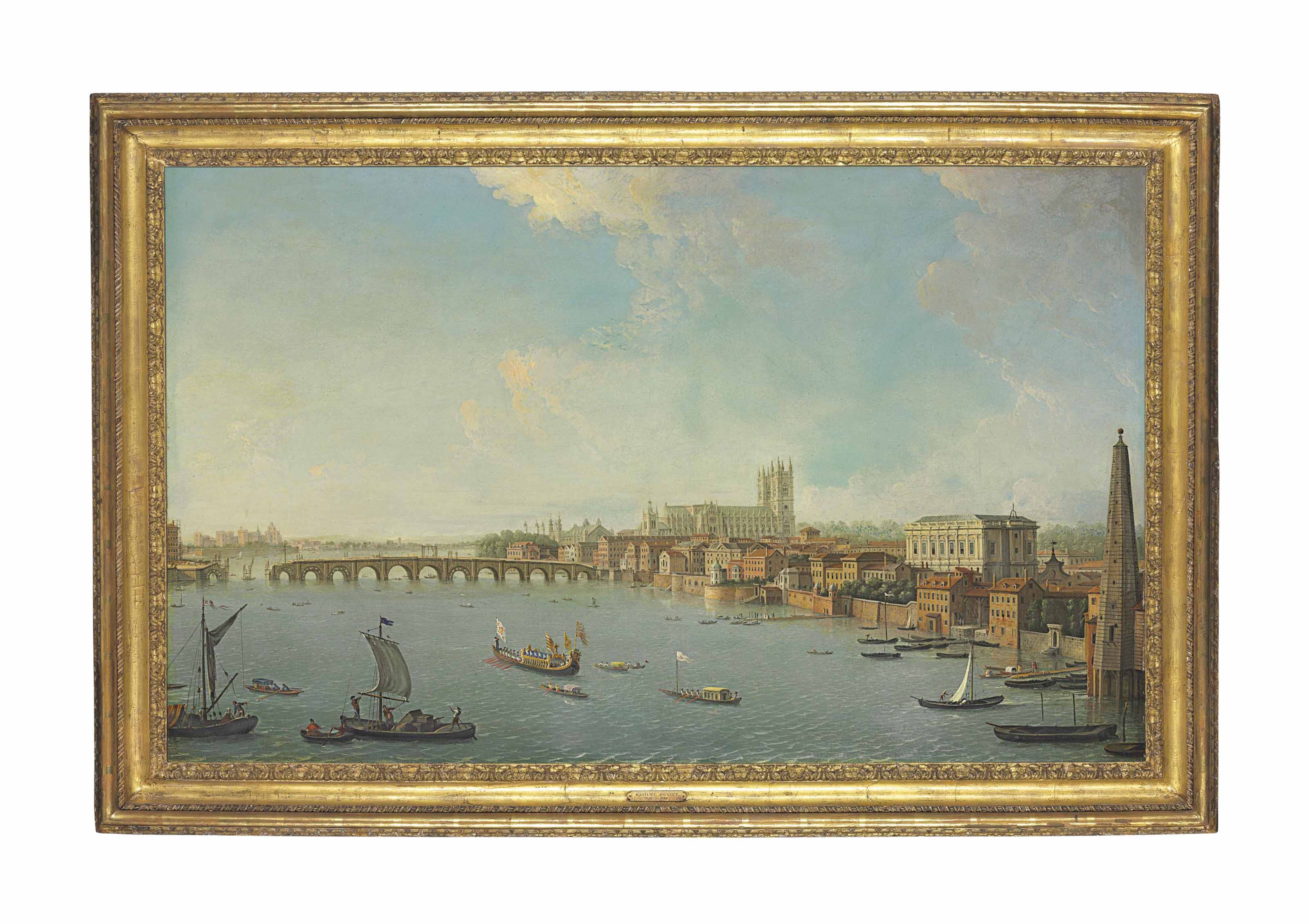 Antonio Joli — Вестминстерский мост, Лондон