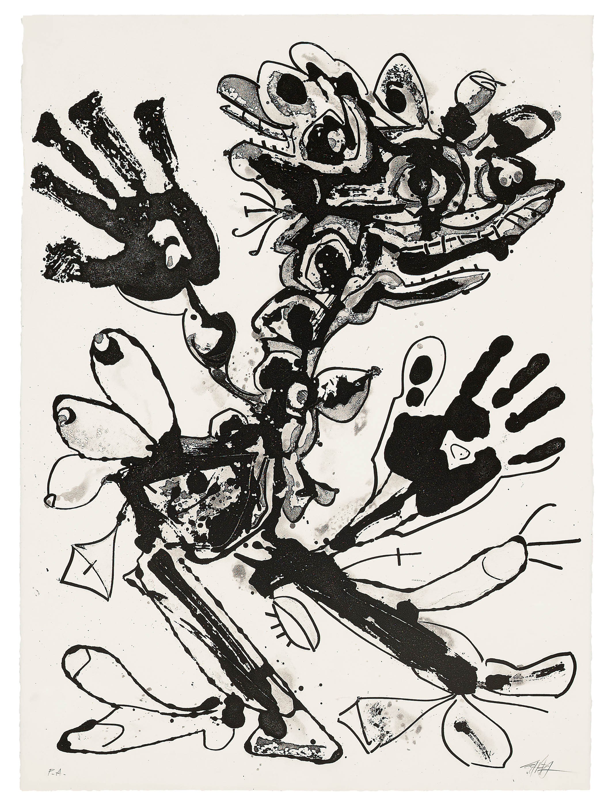 Antonio Saura — Новисауриас, Барселона. Густаво Гили, Южная Каролина, 1969 (Гальфетти 79-83), изображение 3