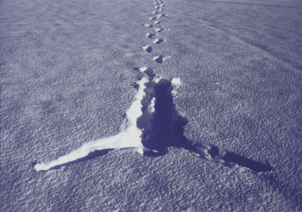 Antony Gormley — Снегопад