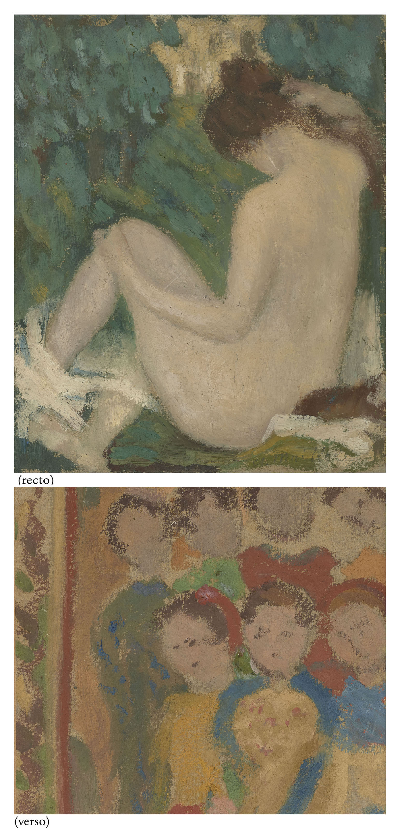 Aristide Maillol — Ну, ассис (спереди), картонная коробка для выпечки (сзади), изображение 1