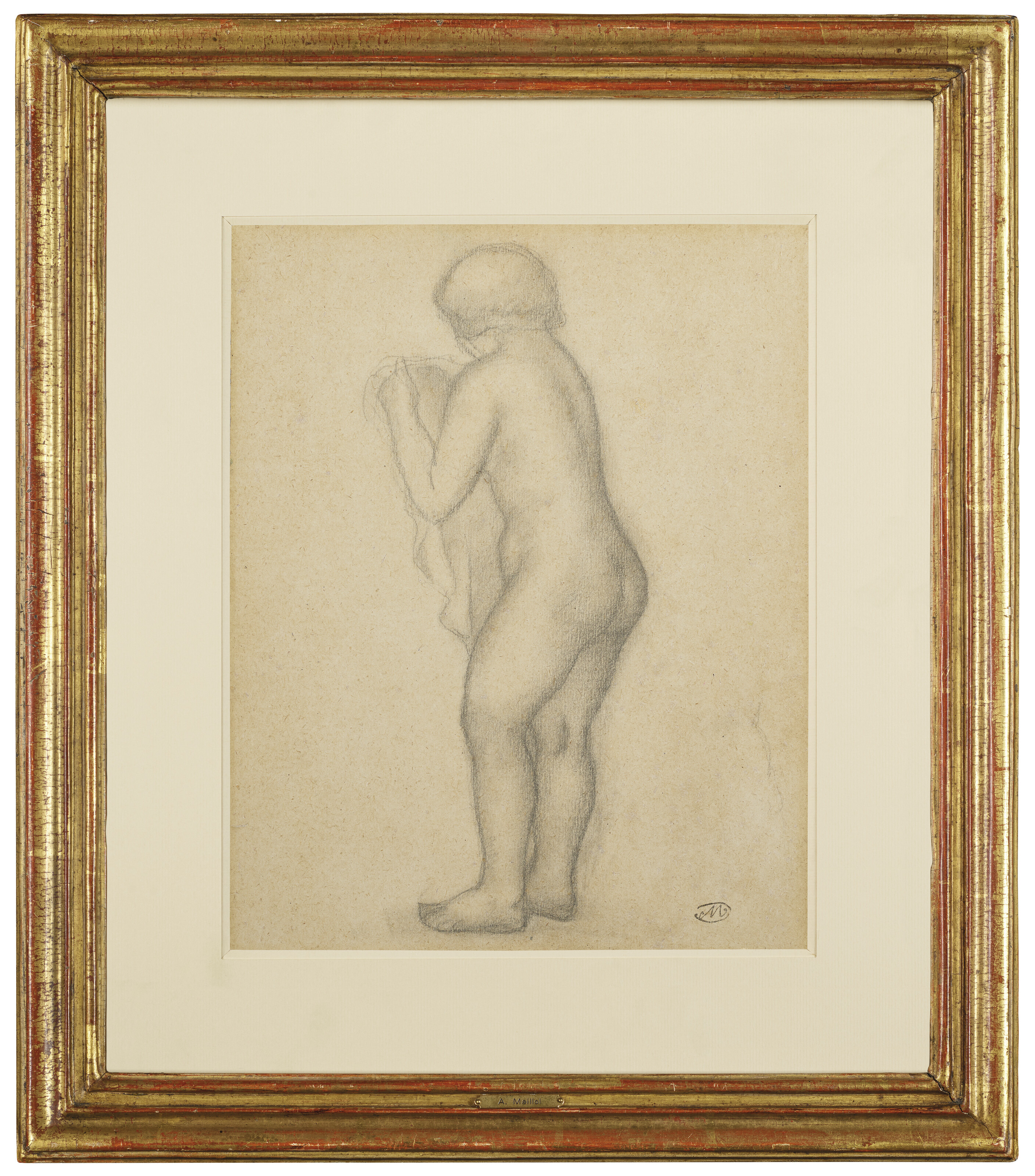 Aristide Maillol — Новая встреча трех женщин-квартеты для арендаторов под вуалью, изображение 4