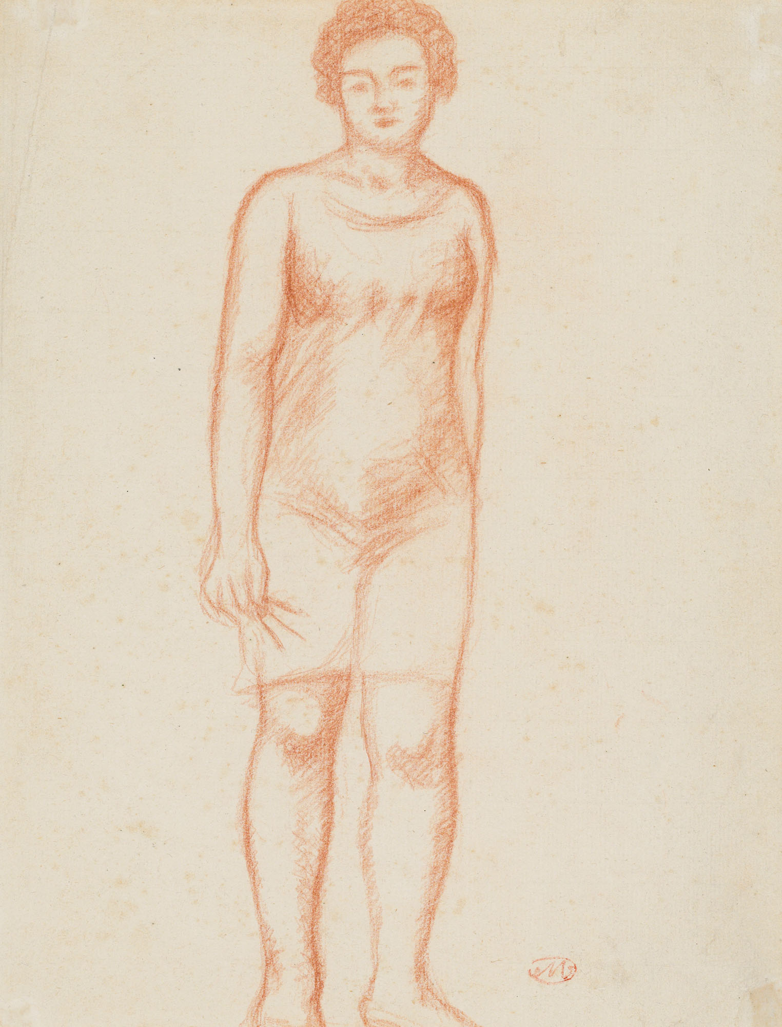 Aristide Maillol — Молодая девушка в возрасте