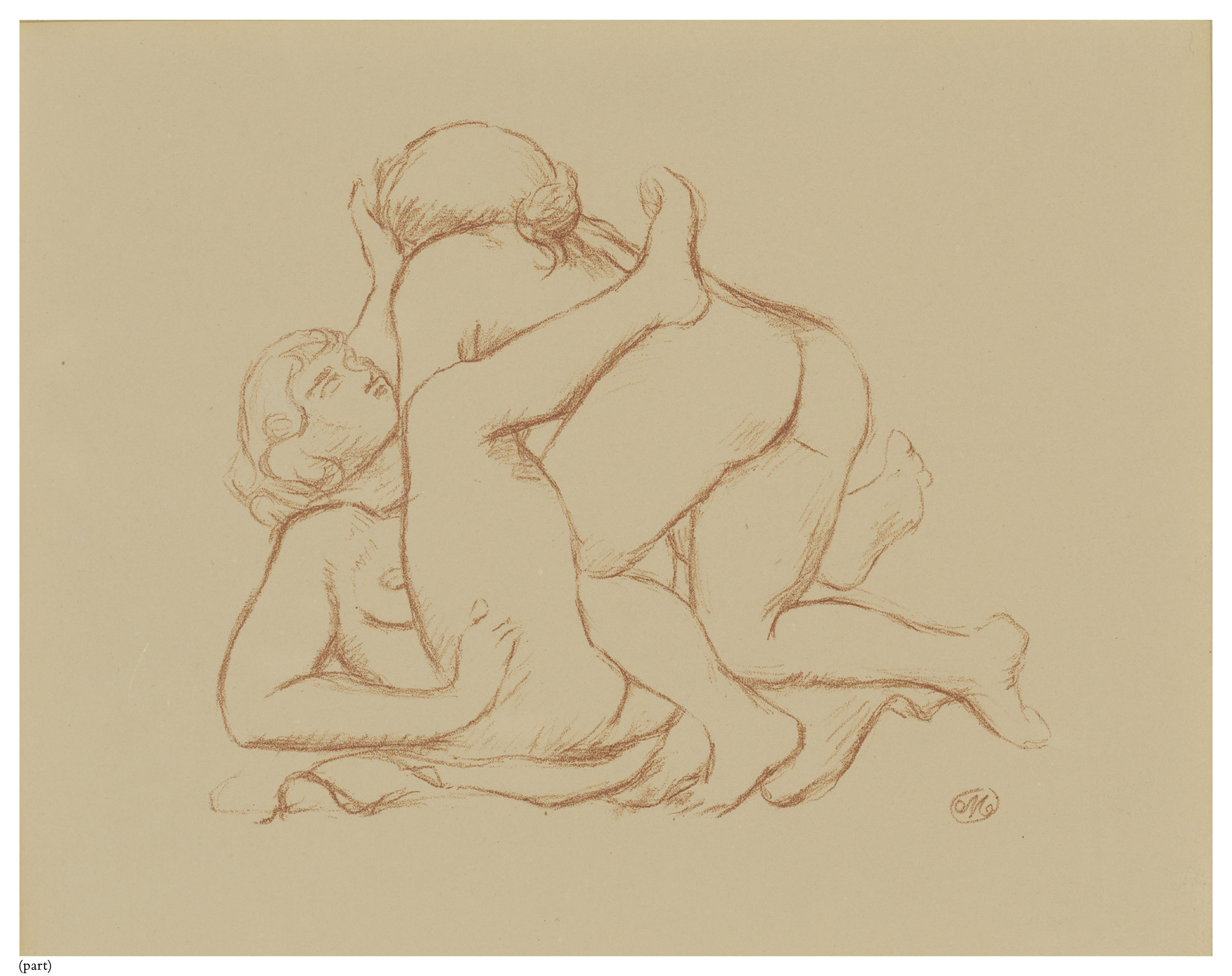 Aristide Maillol — Две литографии