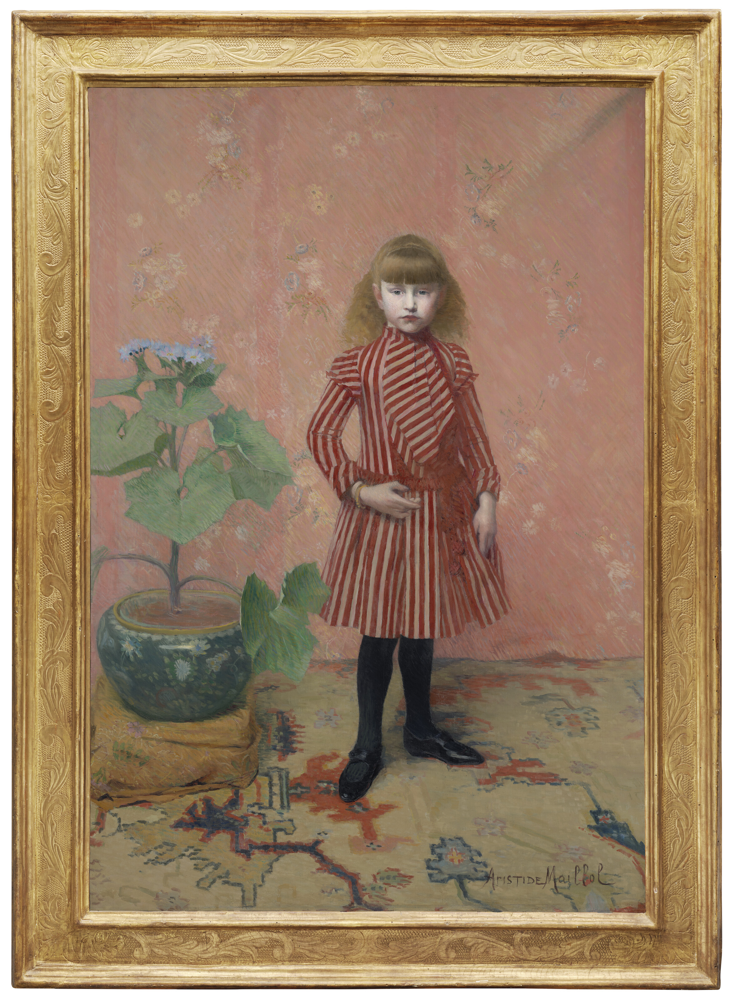Aristide Maillol — Портрет мадемуазель Жанны Фарай, изображение 2