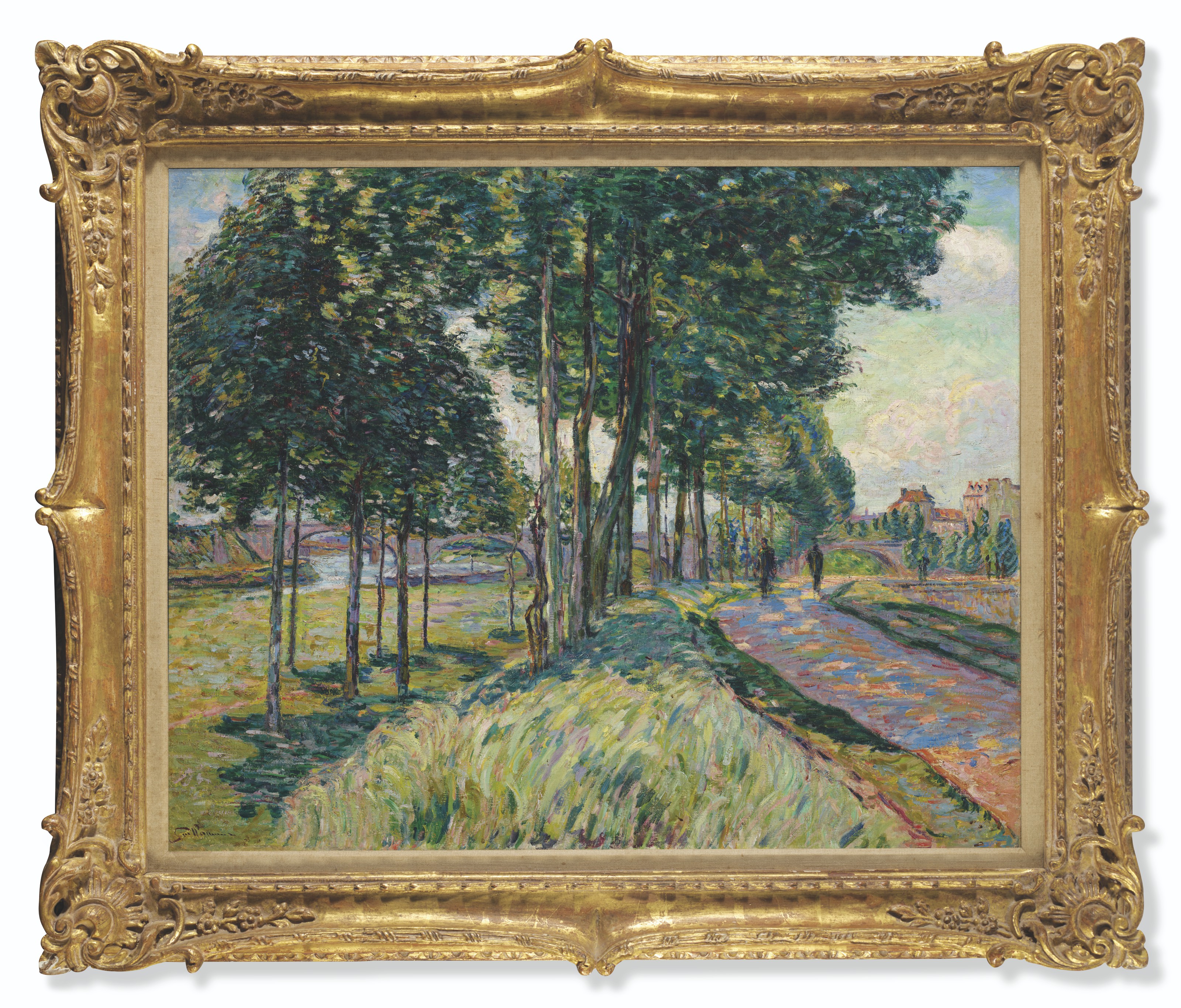 Armand Guillaumin — Сена в Шарантоне, изображение 2
