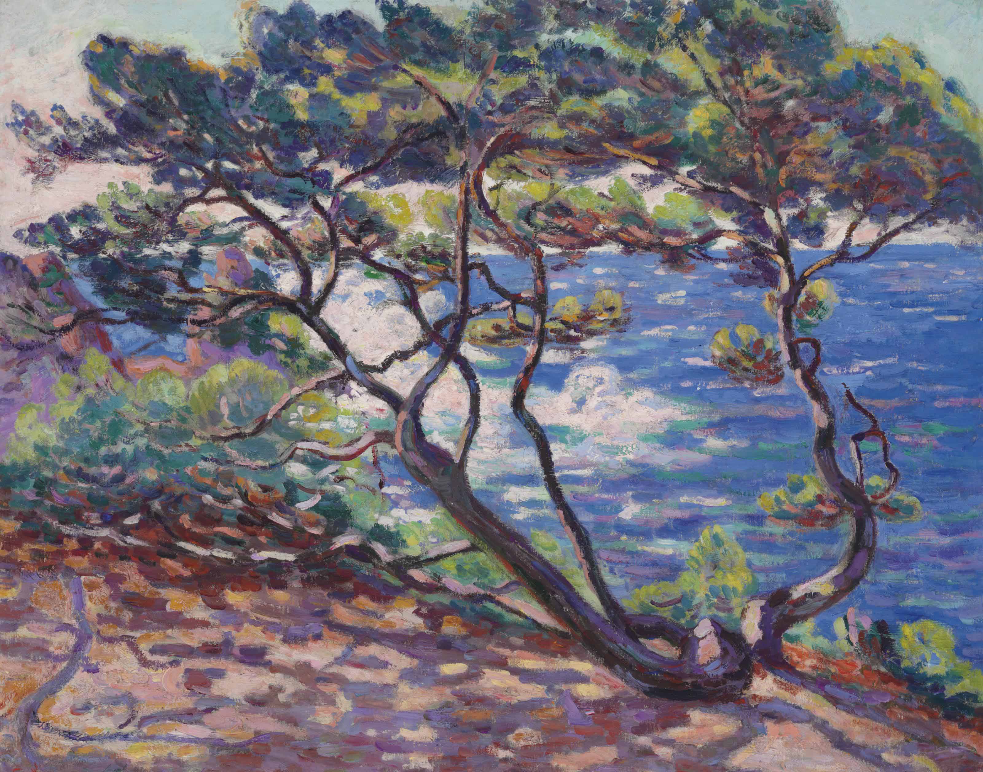 Armand Guillaumin — Ле Бруск, утро Мистраля