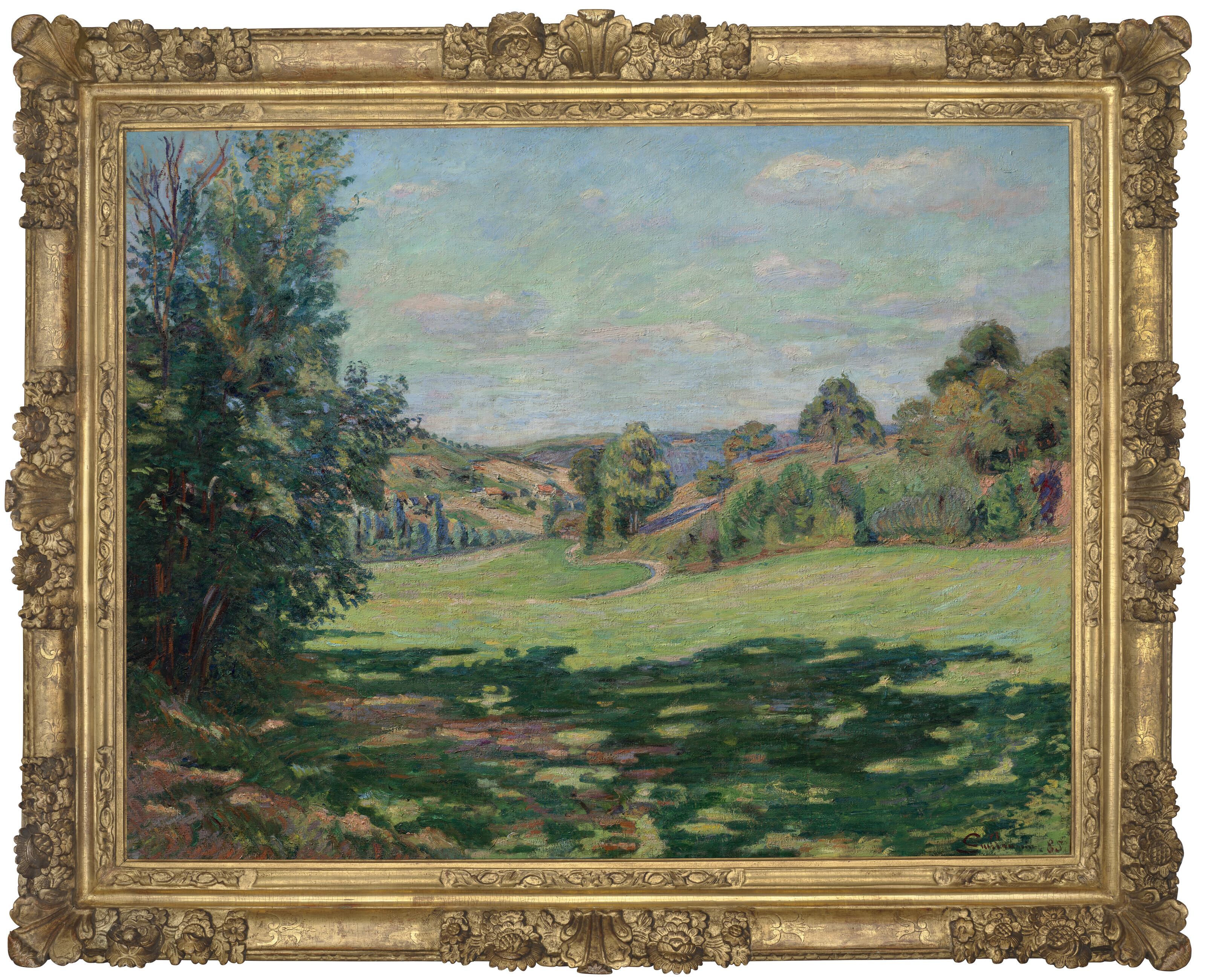 Armand Guillaumin — Деревня сюр-ле-Кото, Долина Шеврез, изображение 2