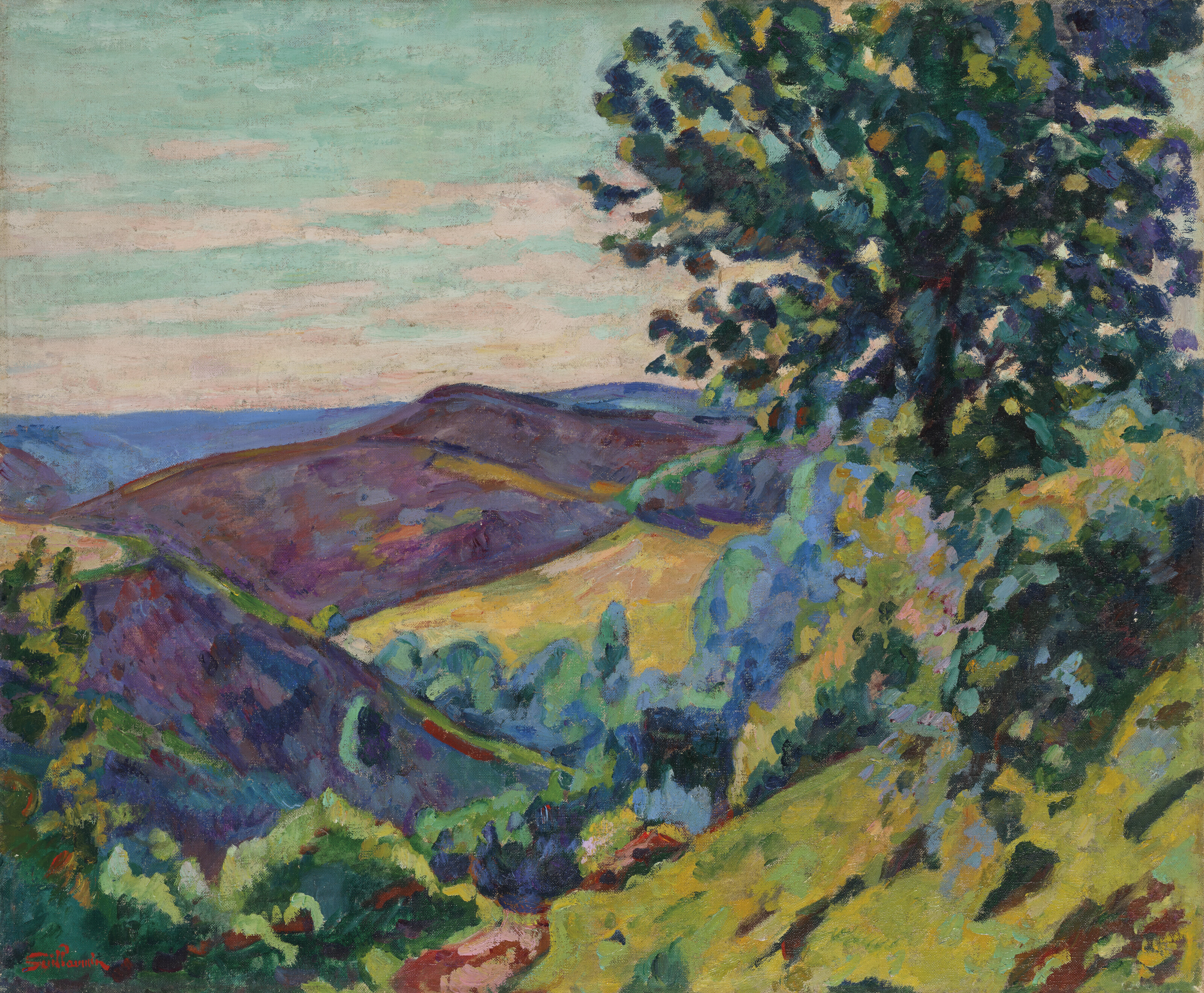 Armand Guillaumin — Ле-Пюи-Барриу, Крозан, изображение 1