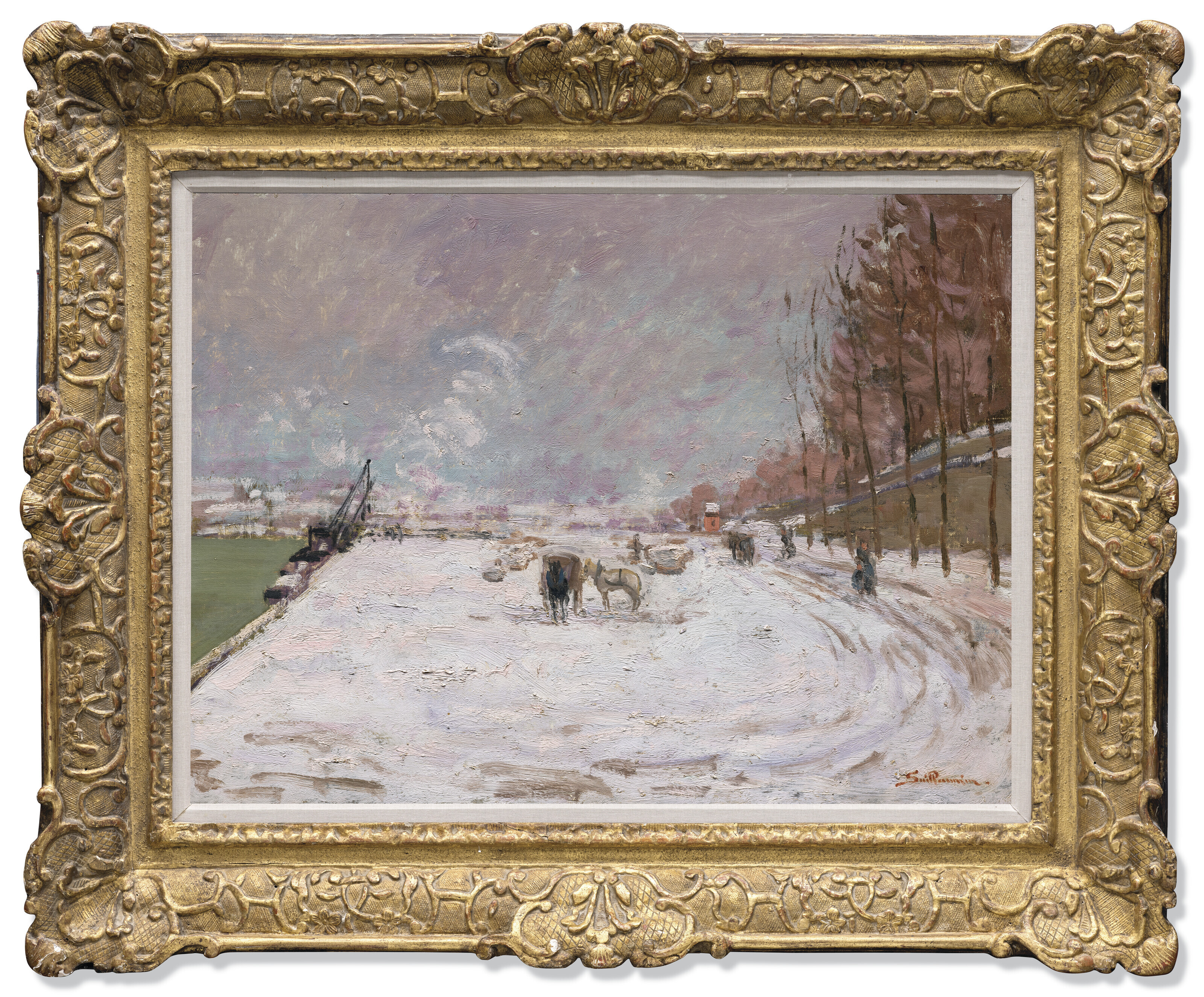 Armand Guillaumin — Набережная Сен-Бернар-су-ла-Неж, Париж, изображение 4