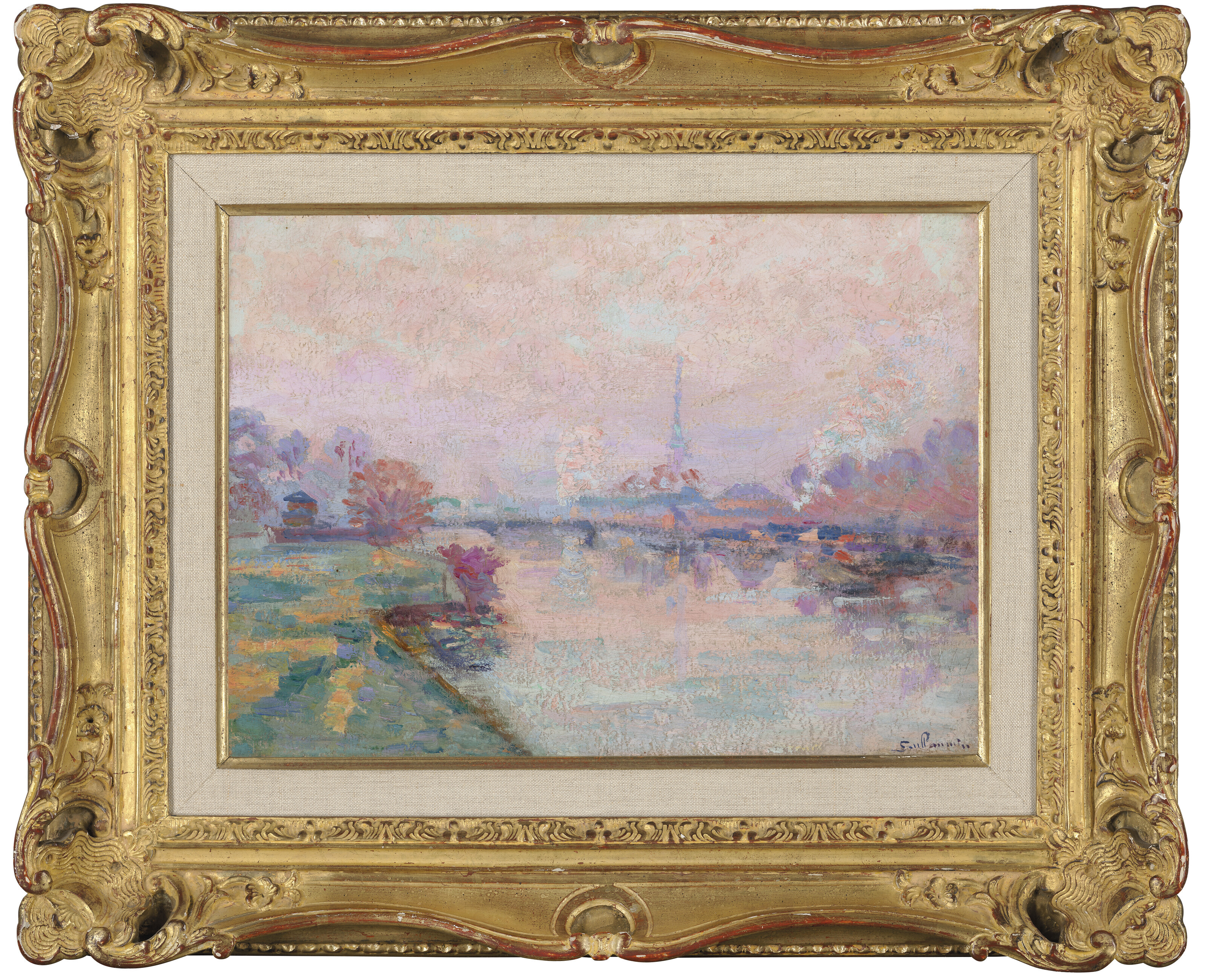 Armand Guillaumin — Эйфелева башня в Париже, изображение 3