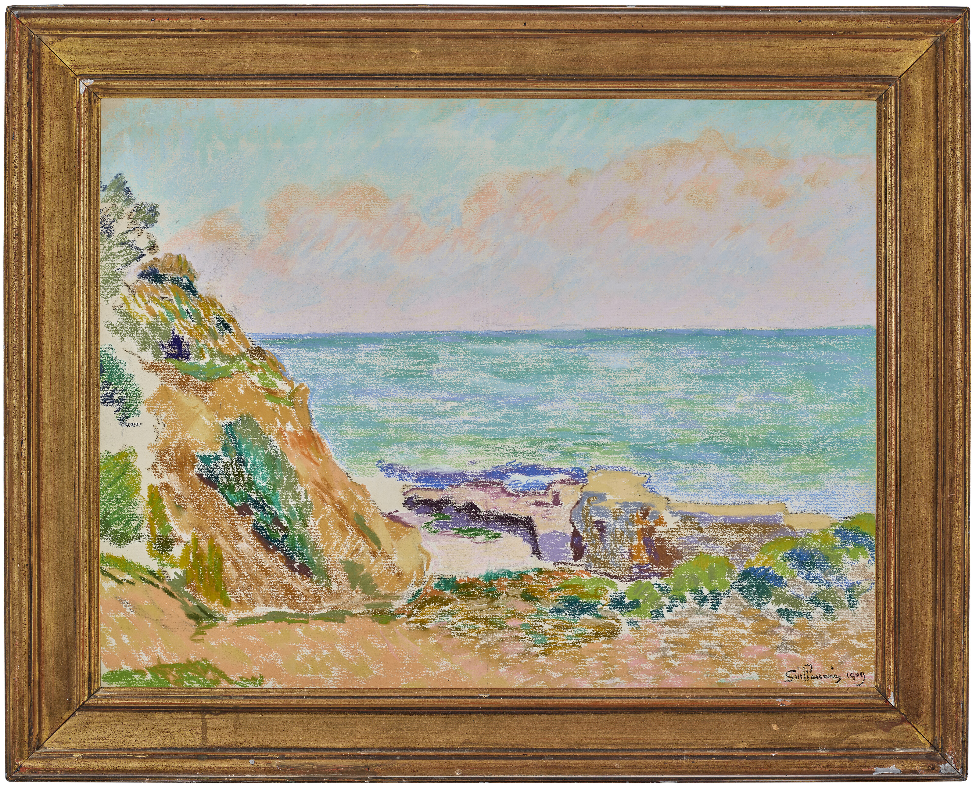 Armand Guillaumin — Морской берег, изображение 2