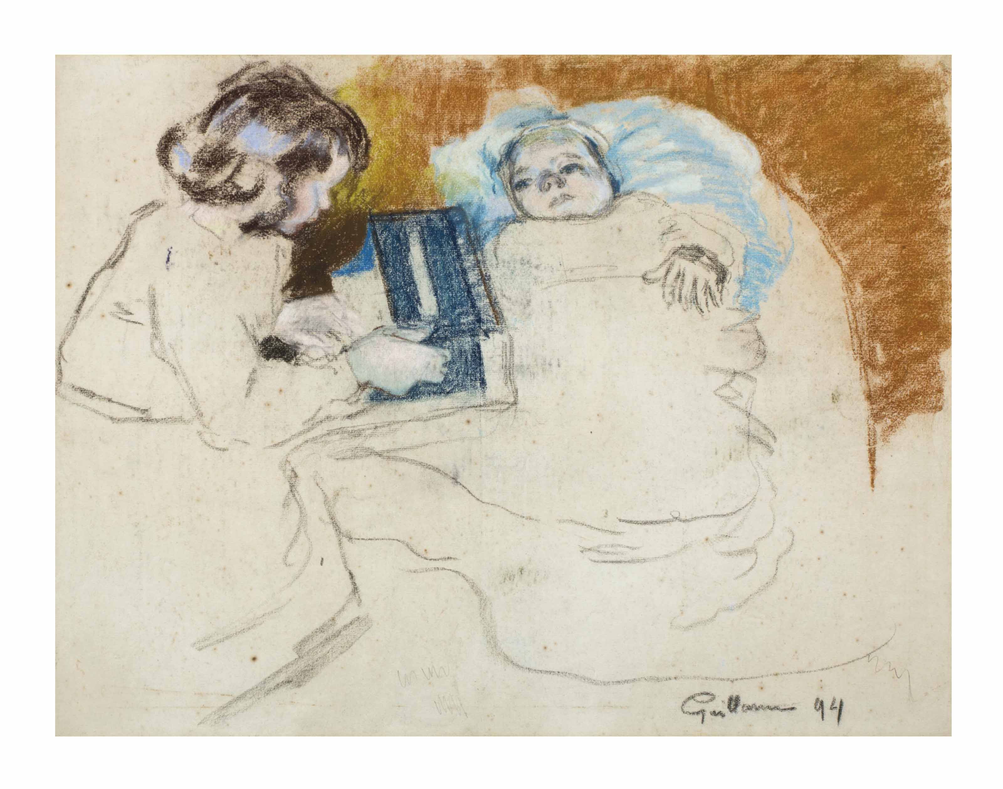 Armand Guillaumin — Мадлен и Маргарита, дети на седьмом небе