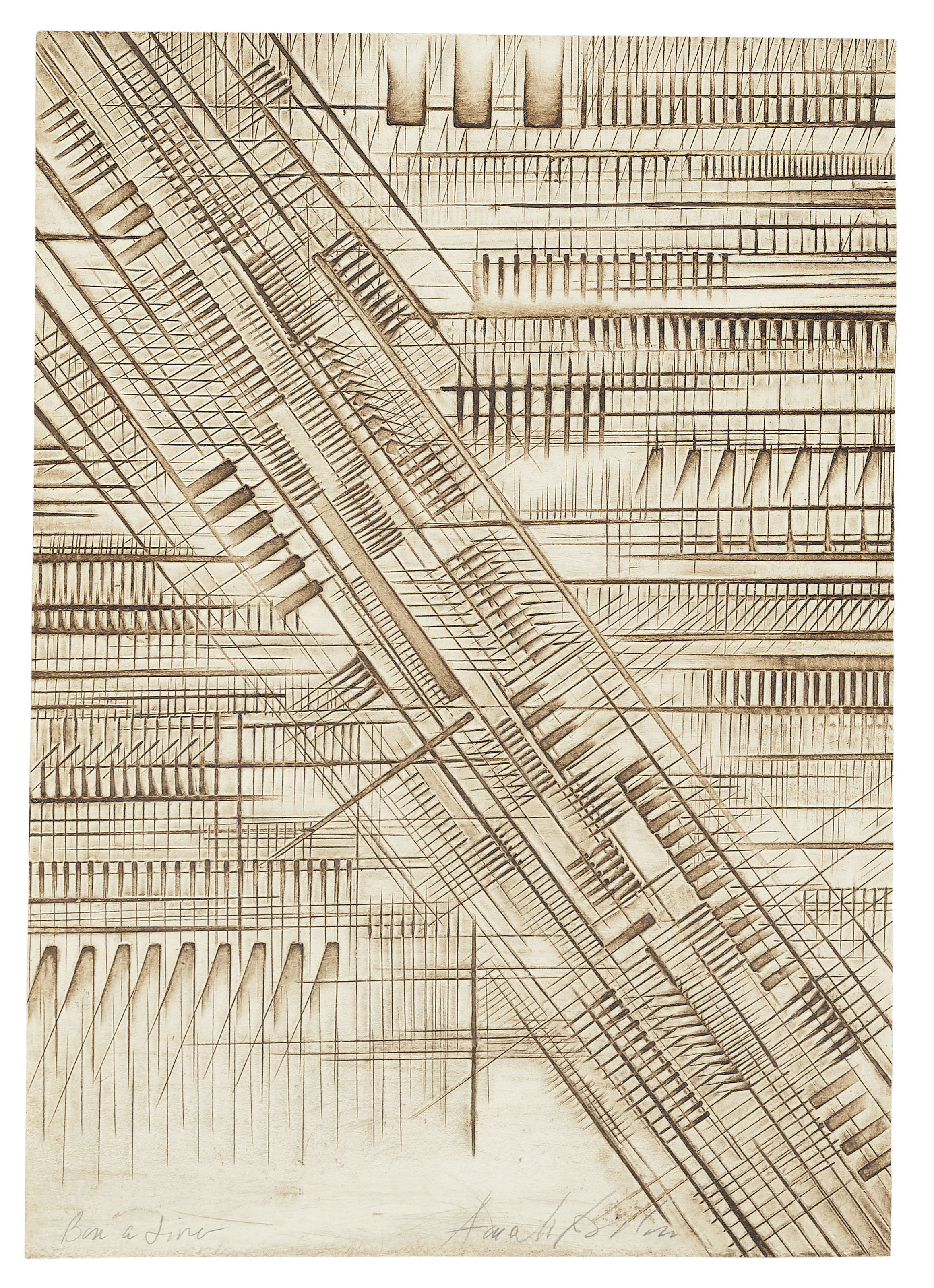 Arnaldo Pomodoro — Набор букв, изображение 6