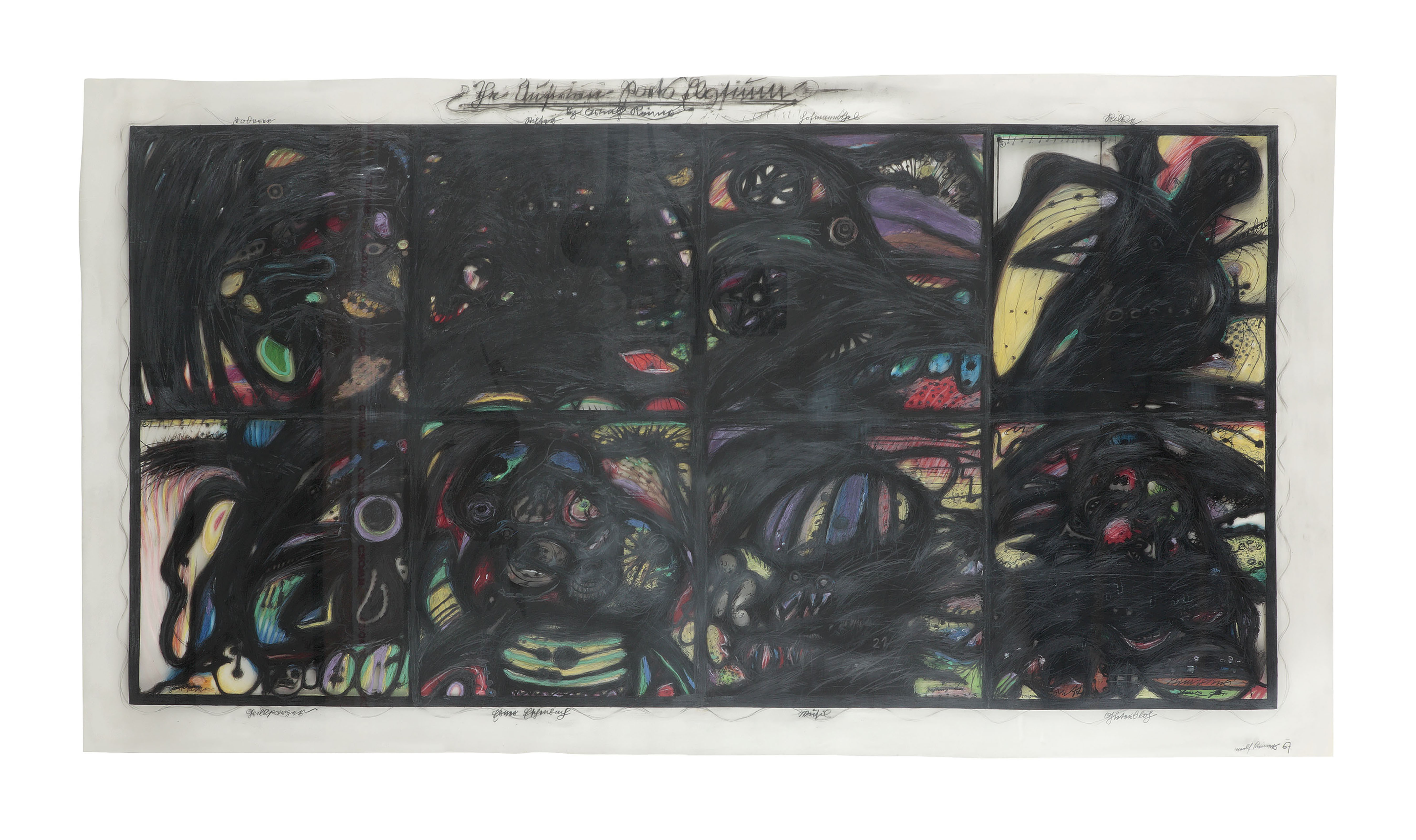 Arnulf Rainer — Элизиум австрийских поэтов