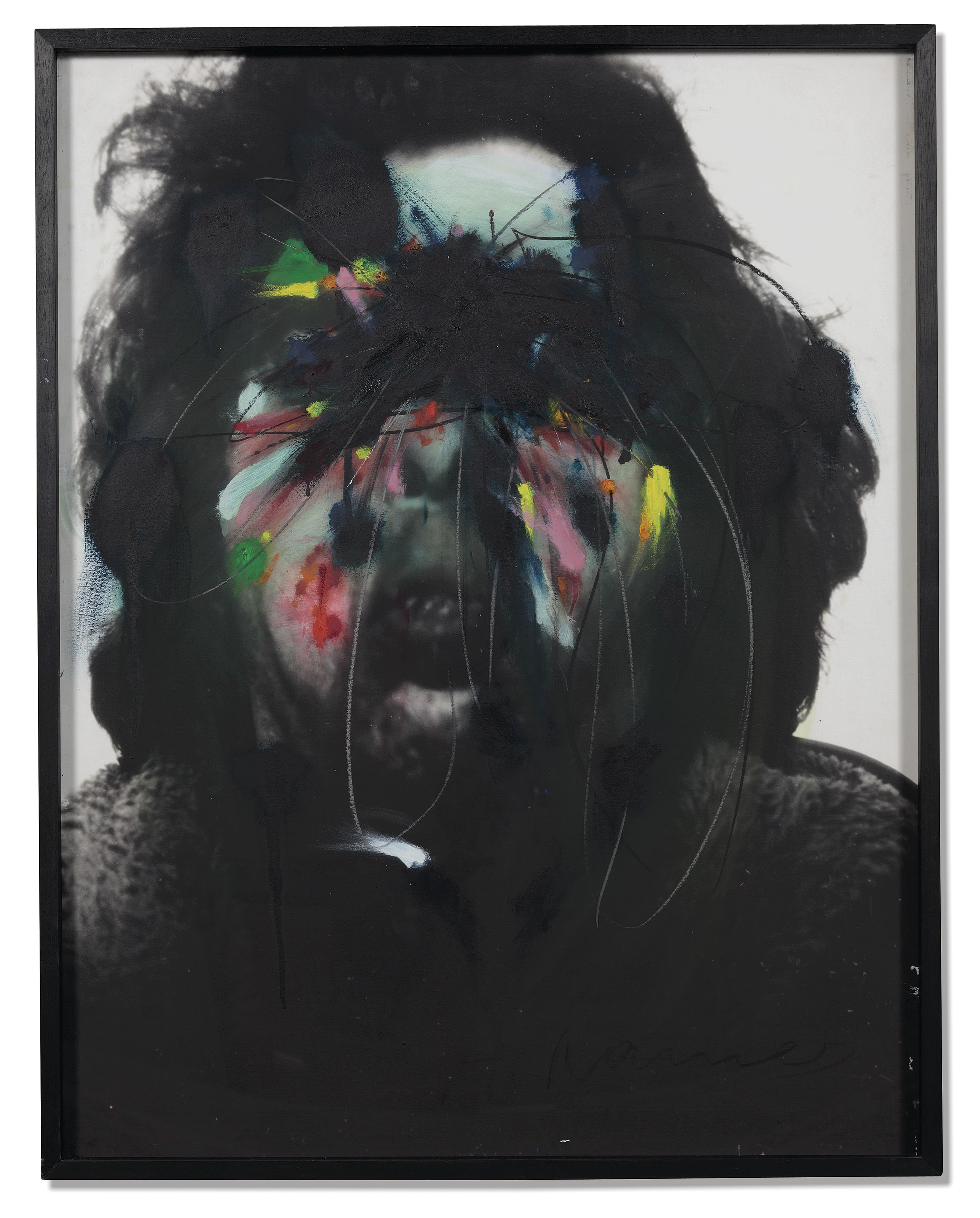 Arnulf Rainer — Данкле Кюссе (Темные поцелуи)