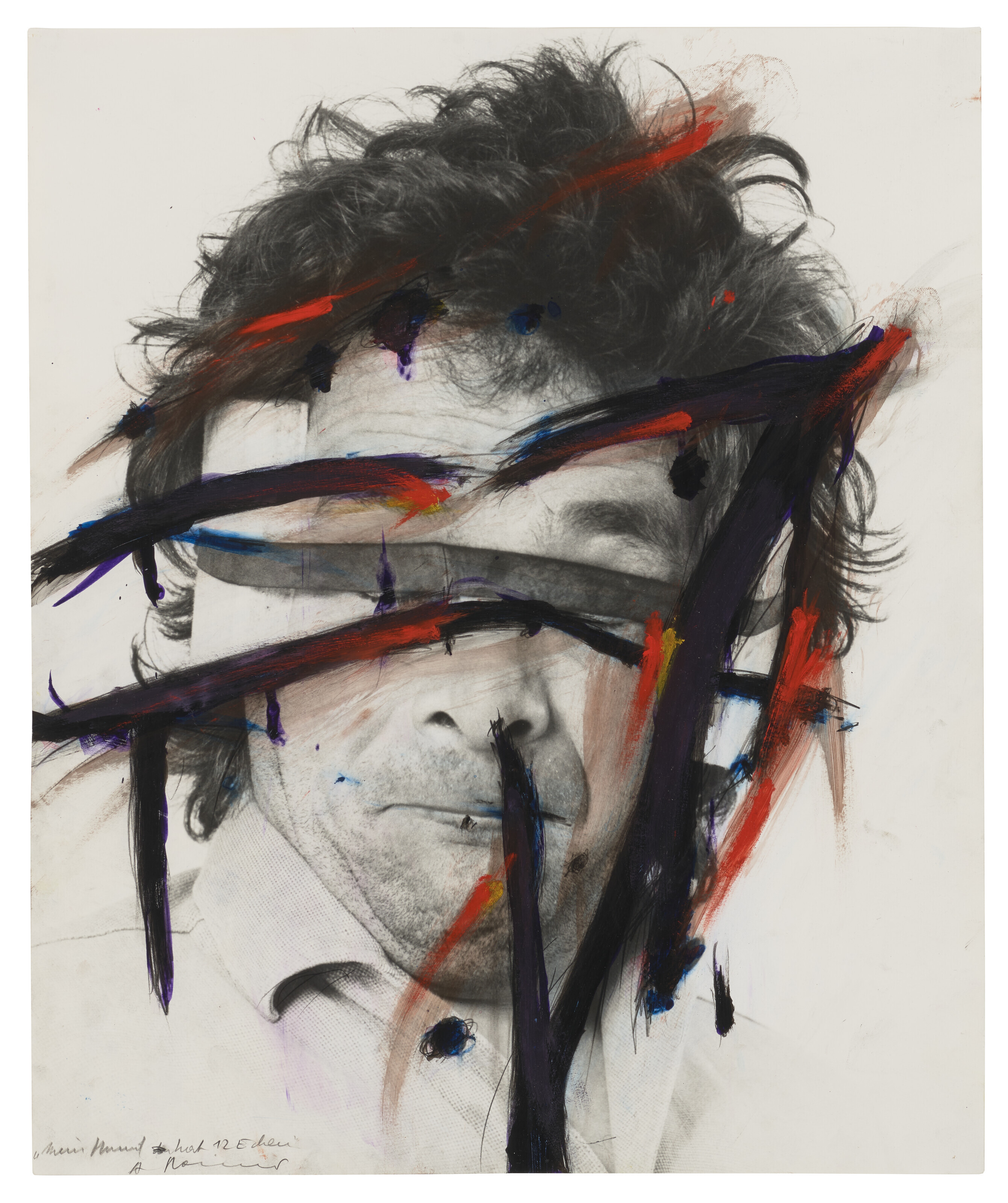 Arnulf Rainer — Майн Хунд шляпа 12 Экен