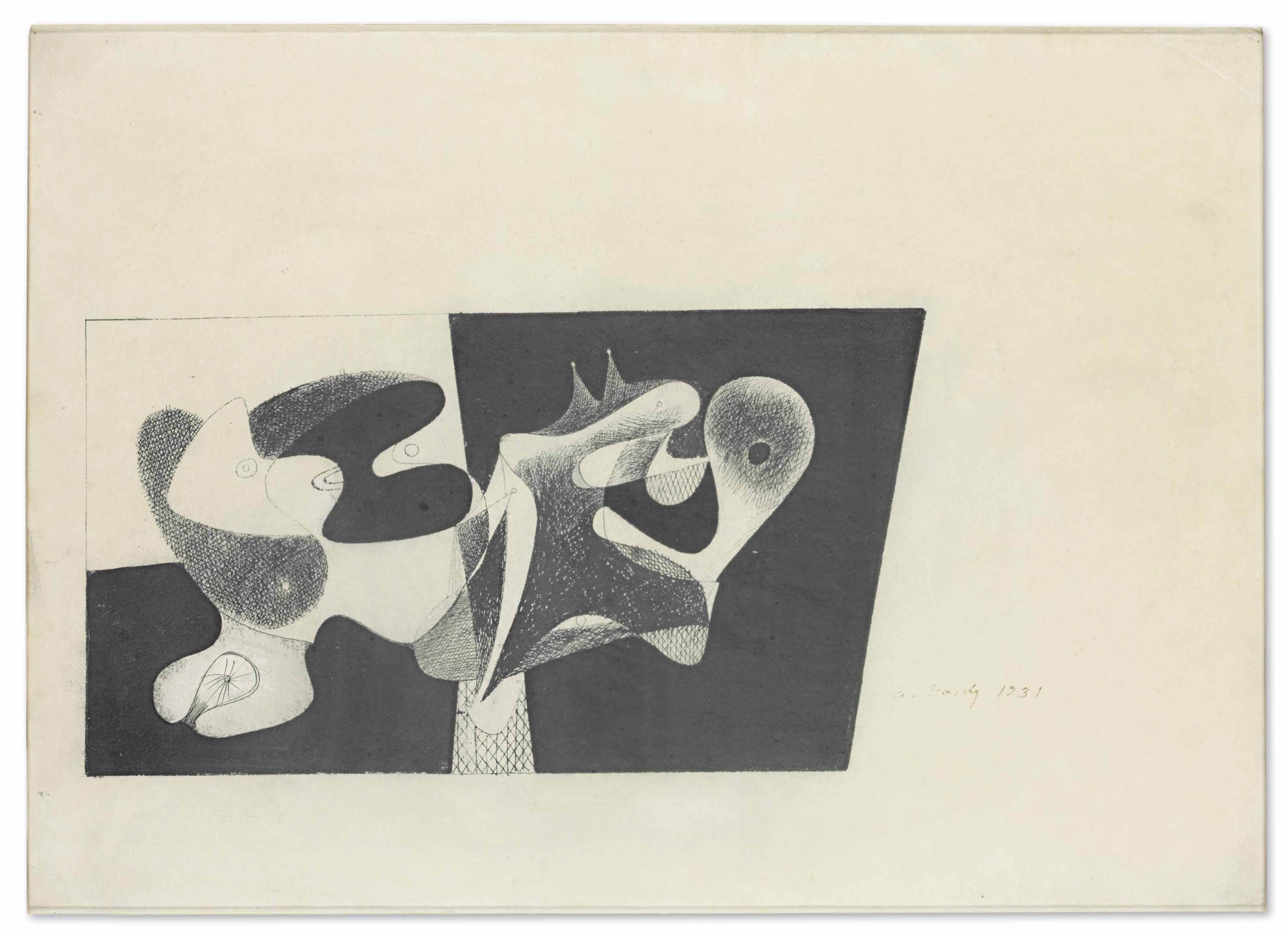 Arshile Gorky — Без названия