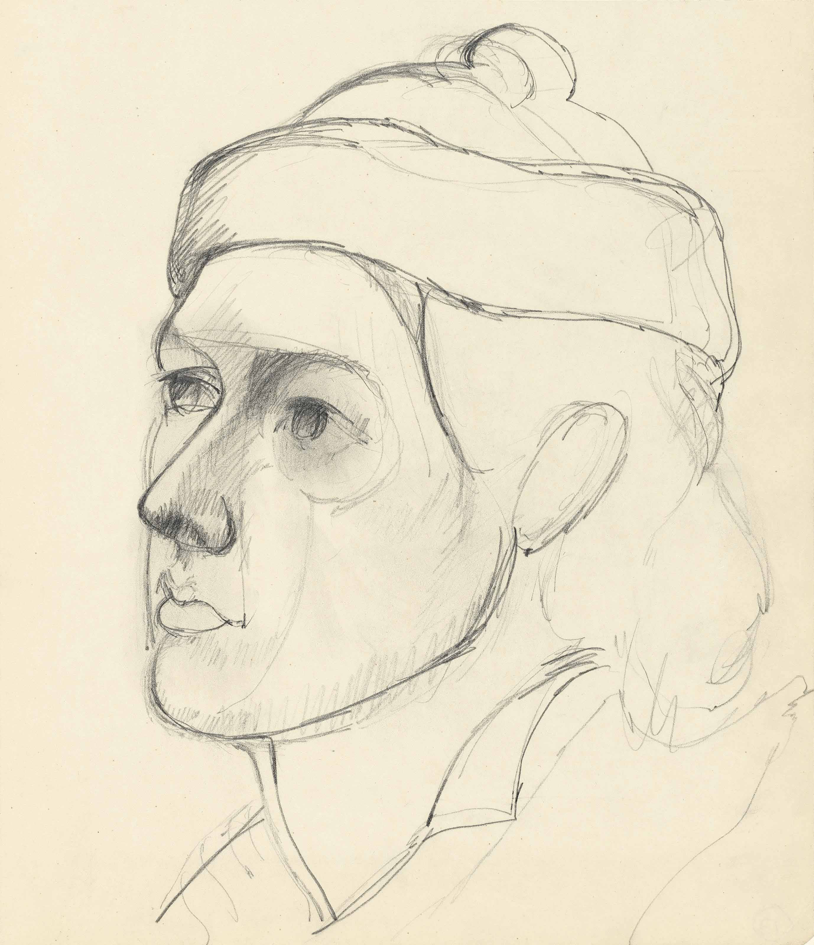 Arshile Gorky — Портрет Мугуша