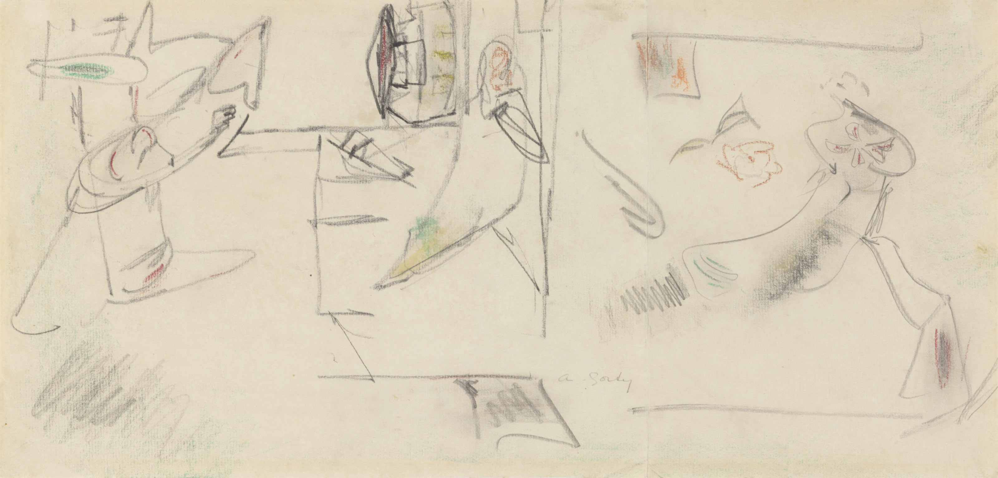 Arshile Gorky — Без названия
