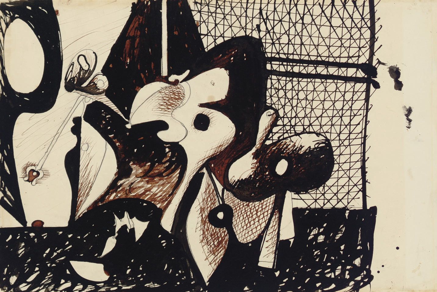 Arshile Gorky — Этюд для рисования