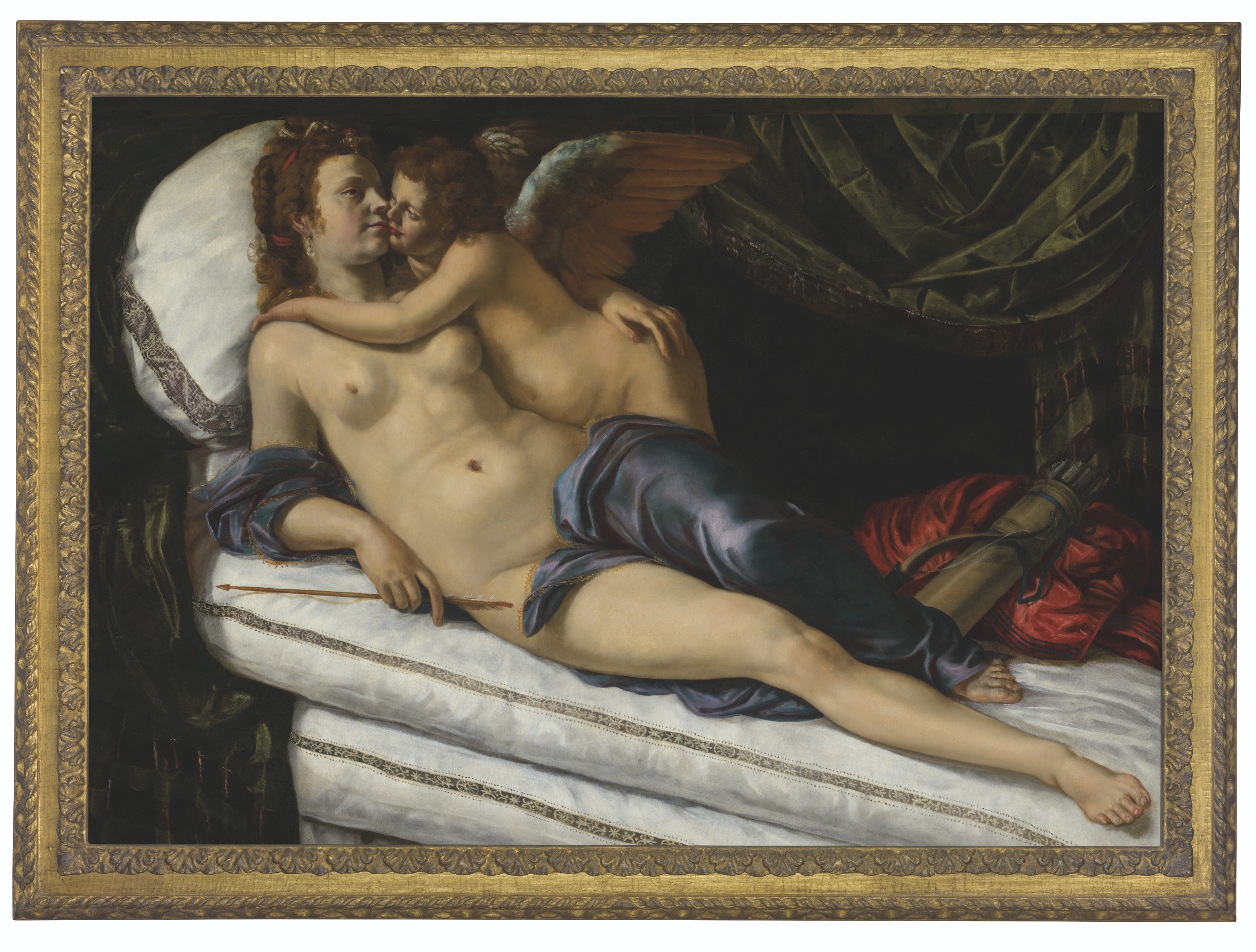 Artemisia Gentileschi — Венера и Купидон, изображение 2