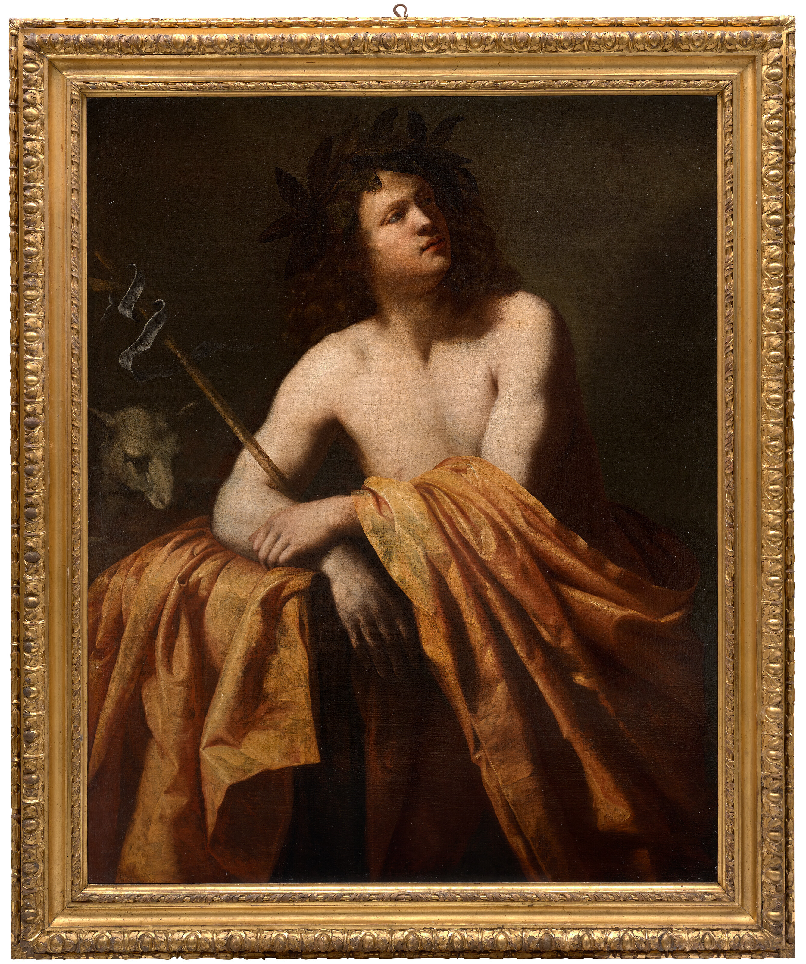 Artemisia Gentileschi — Святой Иоанн Креститель в пустыне, изображение 2